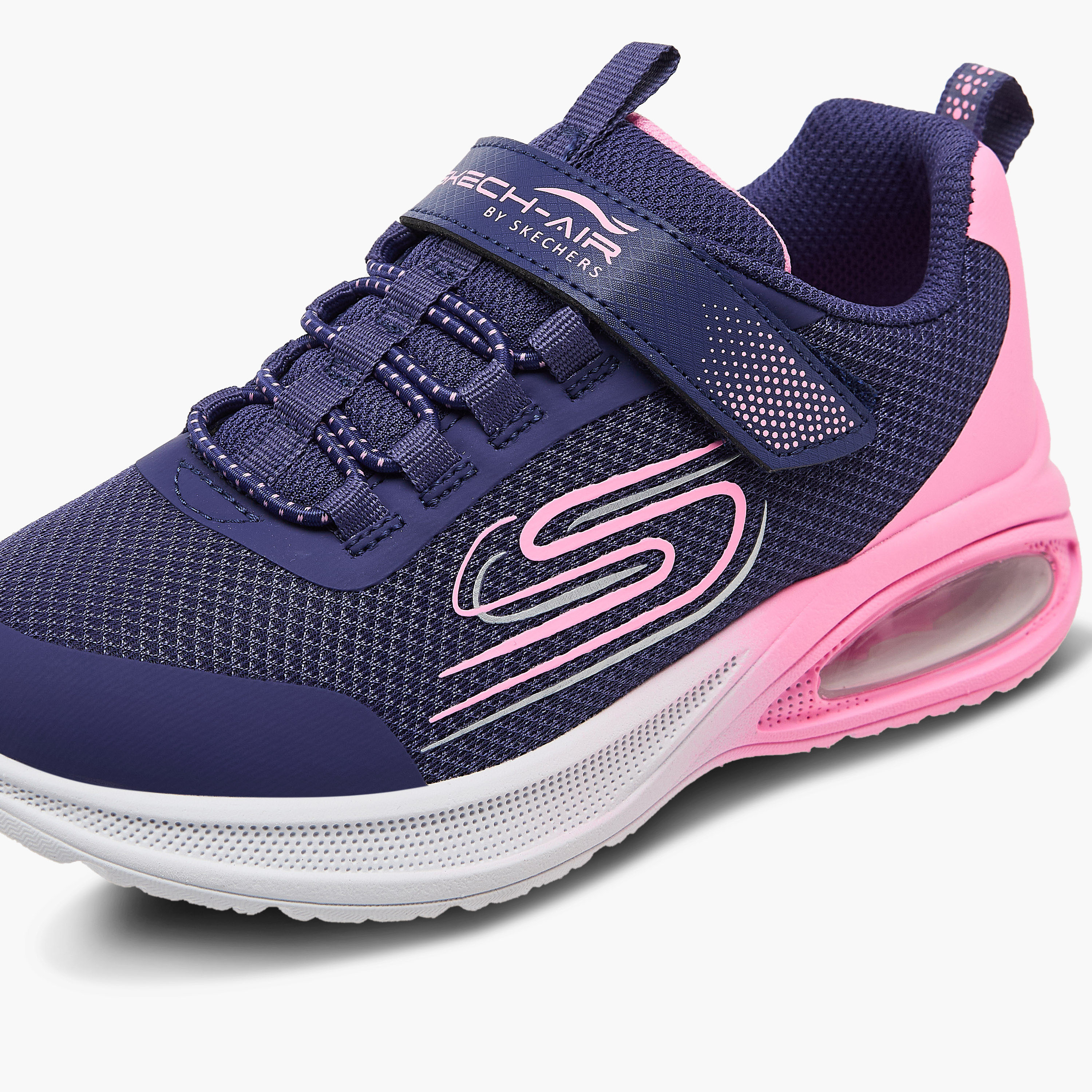  سكيتشرز - حذاء رياضي مكروسبيك ماكس ادفانس هوك اند لوب - للبنات 303595L | OE-girls-shoes-sneakers-image-19