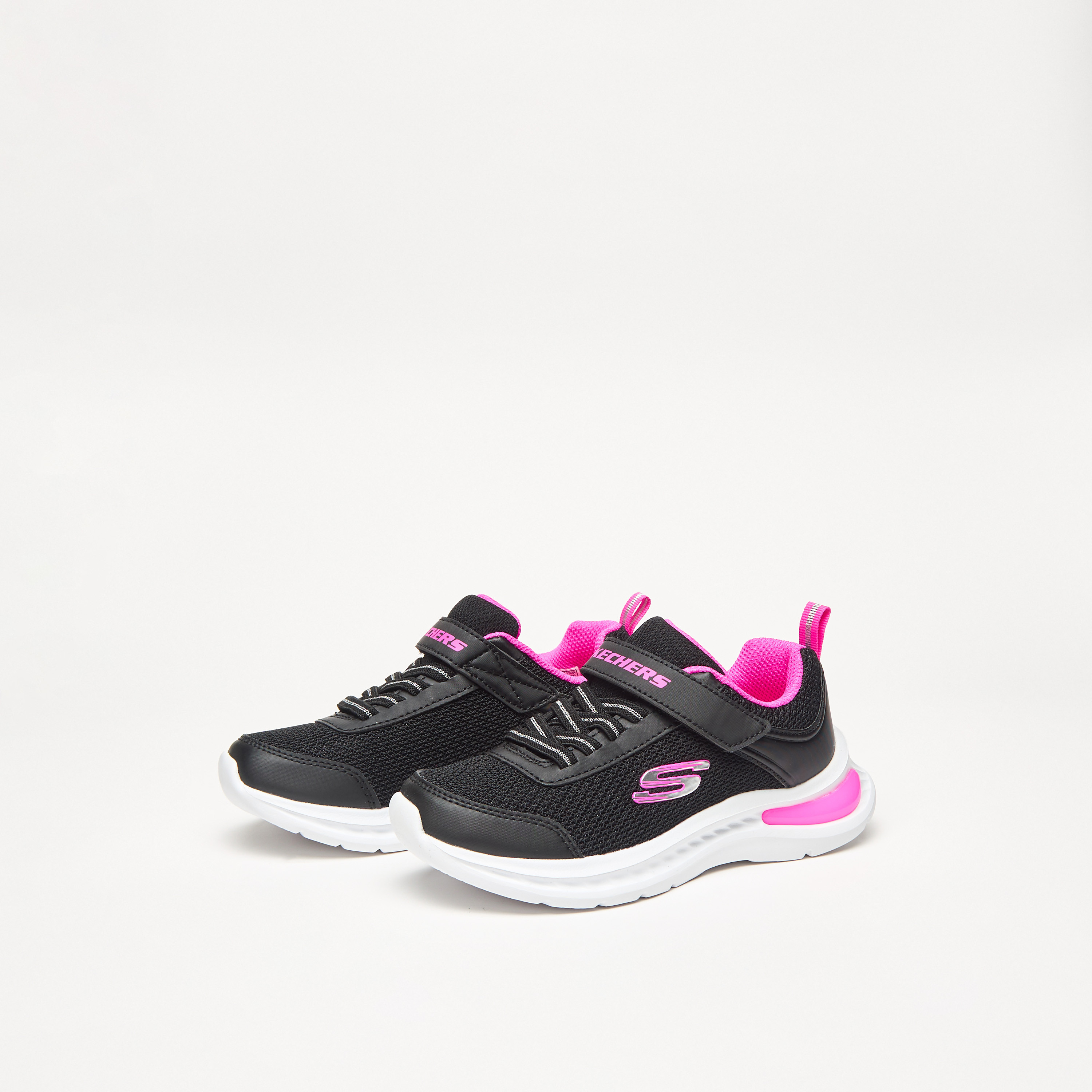 حذاء سنيكرز برباط إغلاق وكاحل منخفض للبنات من سكيتشرز-girls-shoes-sneakers-image-10