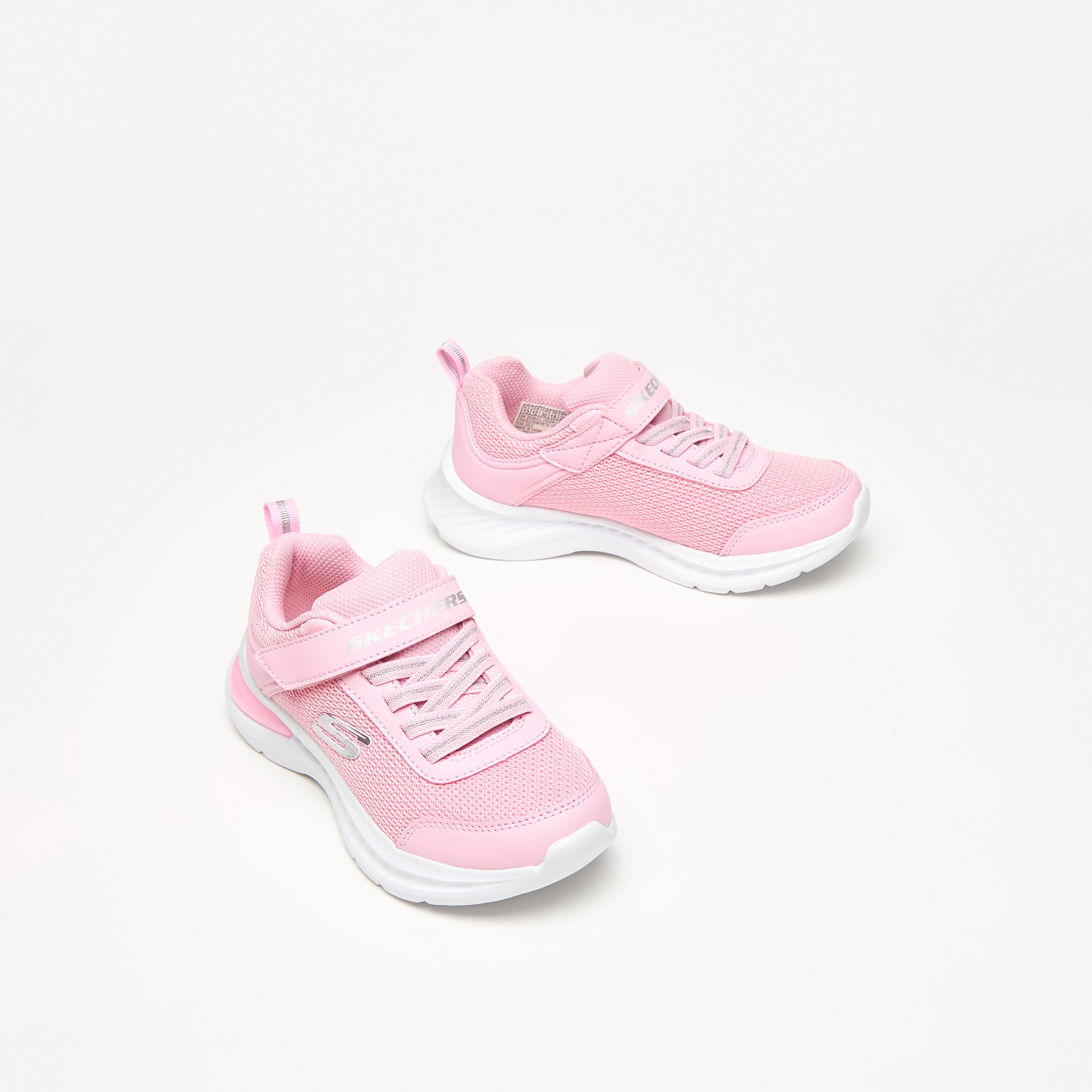 حذاء سنيكرز برباط إغلاق وكاحل منخفض للبنات من سكيتشرز-girls-shoes-sneakers-image-17