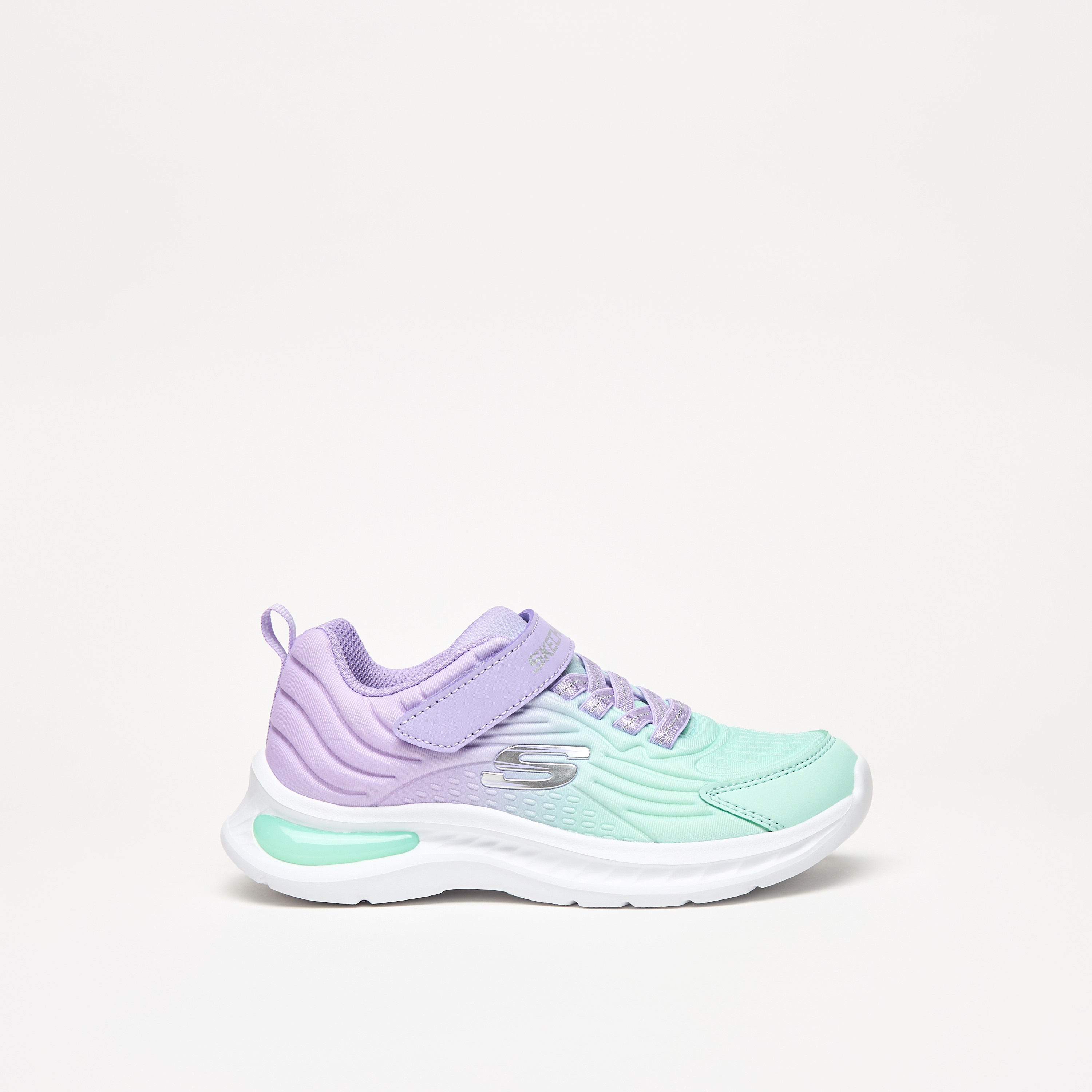 Skechers Jumpsters-Tech Girls Memory Foam Low Ankle Sneakers 303603L-LVTQ | OE-girls-shoes-sneakers-image-4