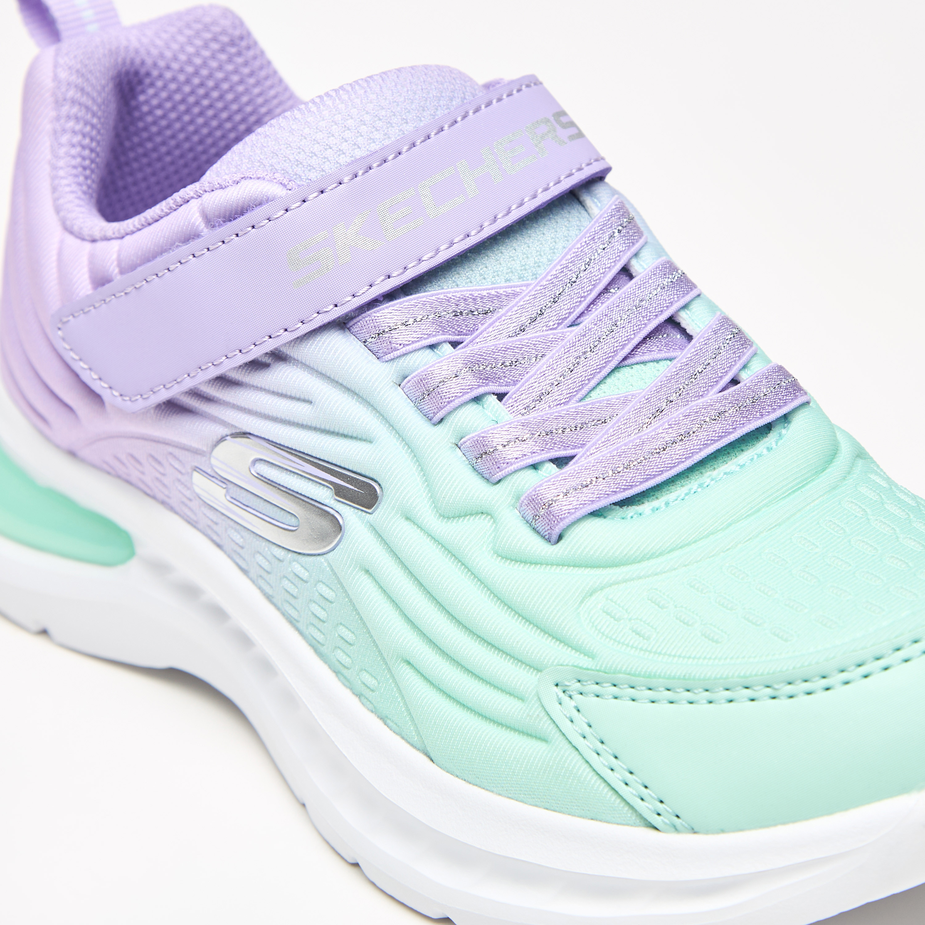 سكيتشرز حذاء رياضي جامبسترز تيك ميموري فوم كاحل منخفض للبنات 303603L-LVTQ | OE-girls-shoes-sneakers-image-7
