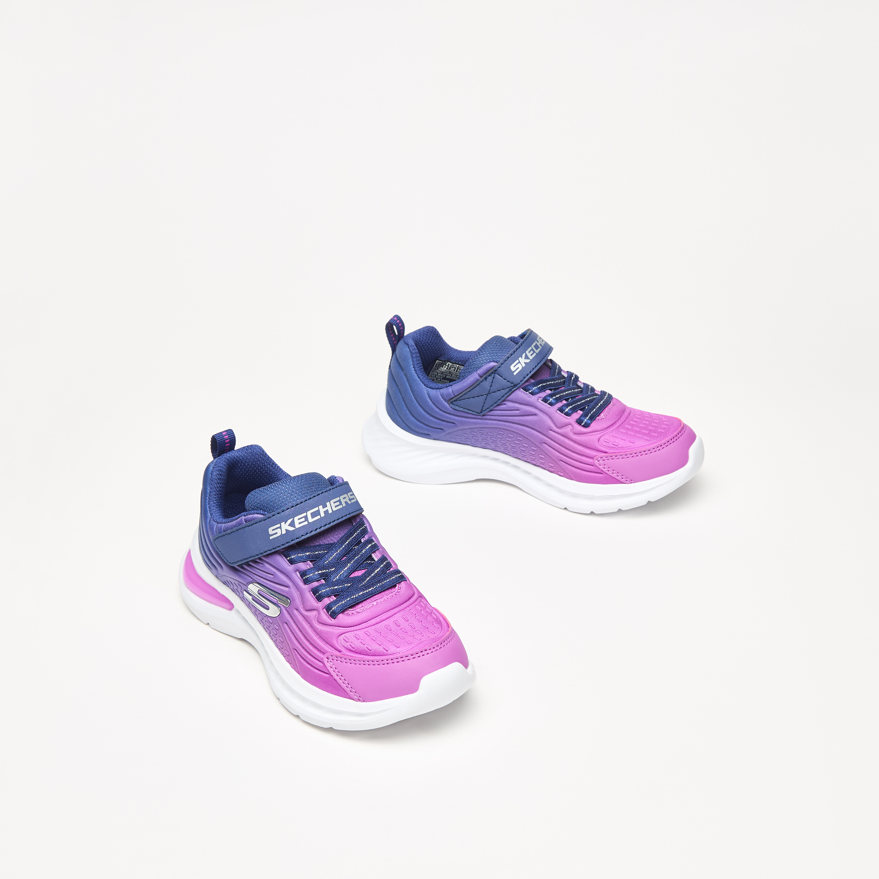 Skechers Jumpsters-Tech Girls Memory Foam Low Ankle Sneakers 303603L-LVTQ | OE-girls-shoes-sneakers-image-9