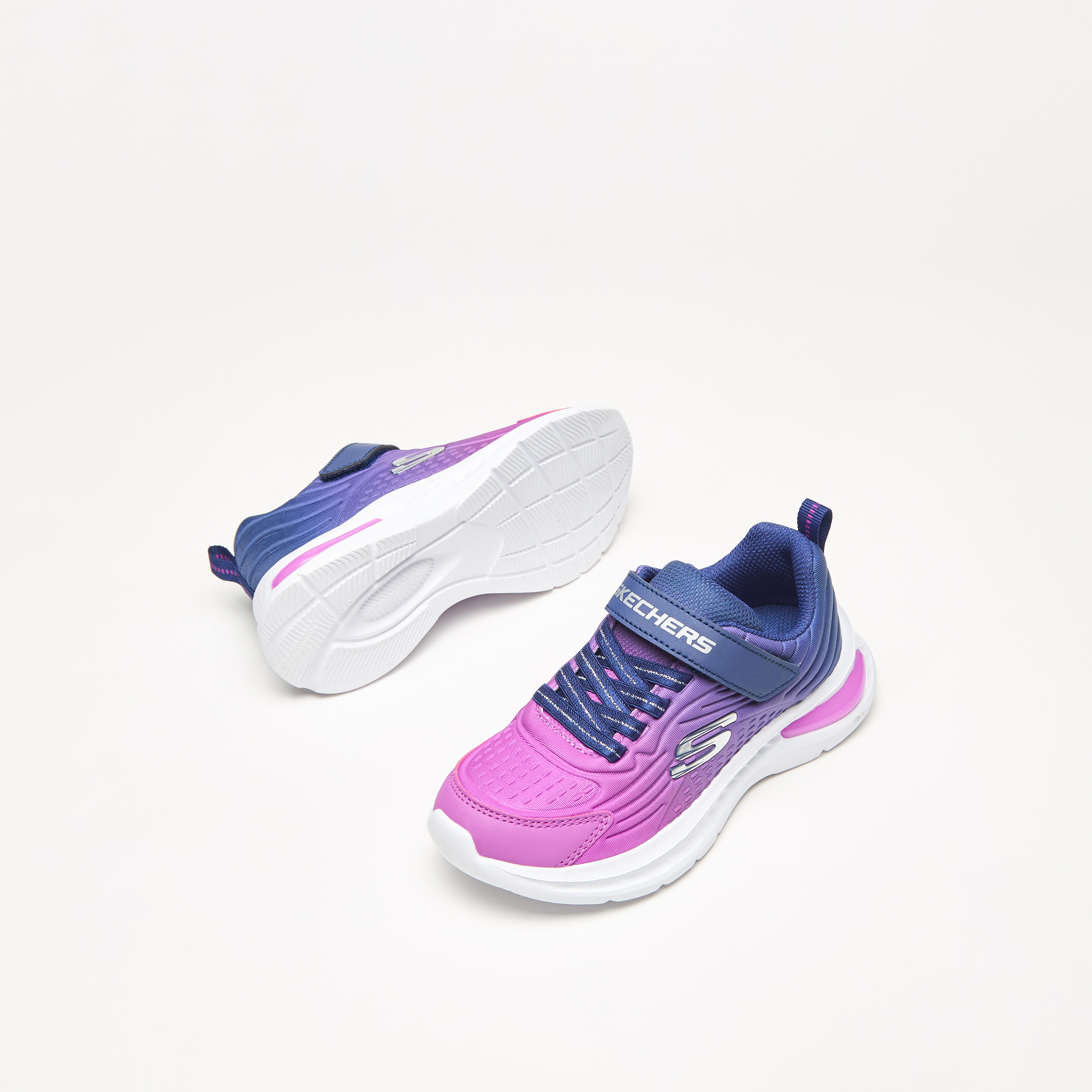 Skechers Jumpsters-Tech Girls Memory Foam Low Ankle Sneakers 303603L-LVTQ | OE-girls-shoes-sneakers-image-14