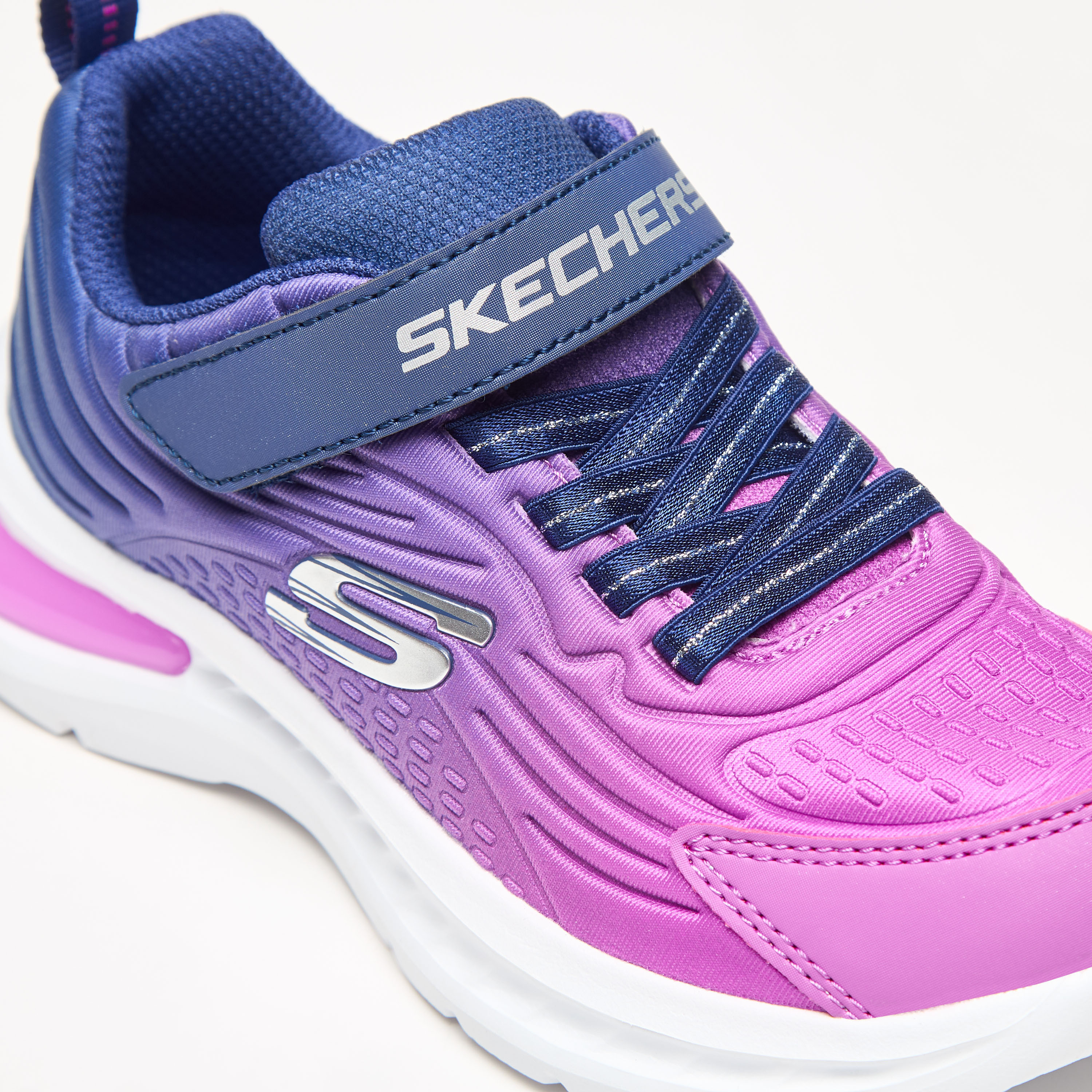 Skechers Jumpsters-Tech Girls Memory Foam Low Ankle Sneakers 303603L-LVTQ | OE-girls-shoes-sneakers-image-15