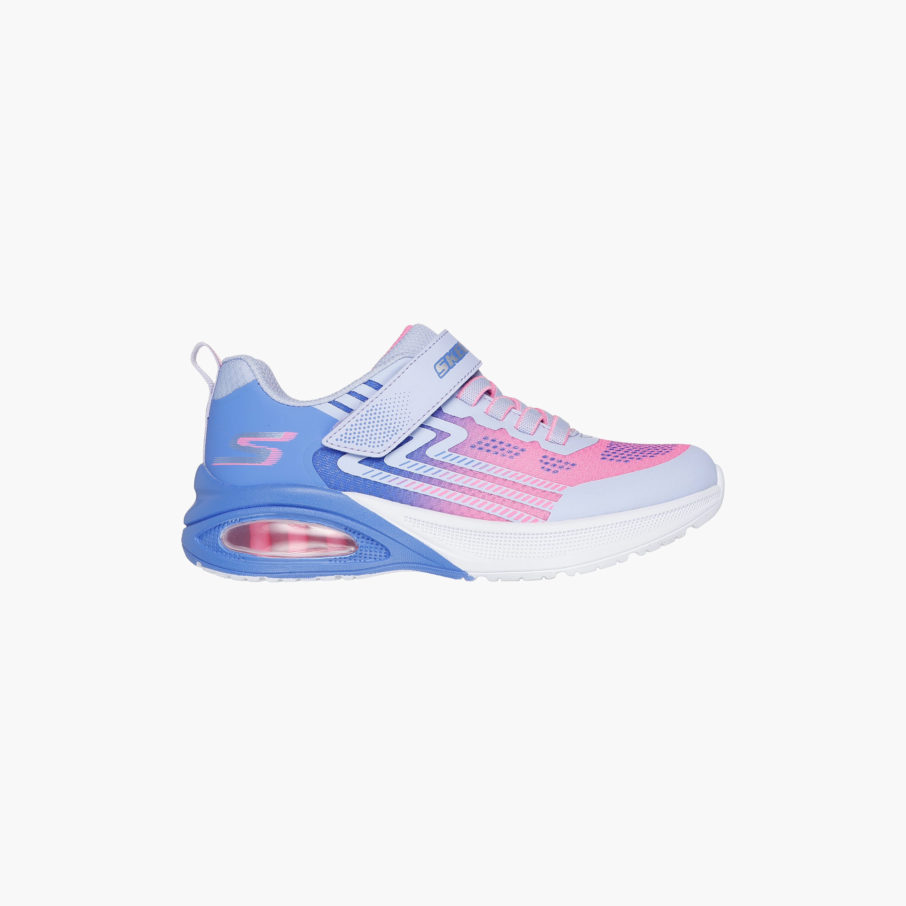 Skechers Girls Microspec Max Advance Hook & Loop Sneakers 303616L | OE-girls-shoes-sneakers-image-2