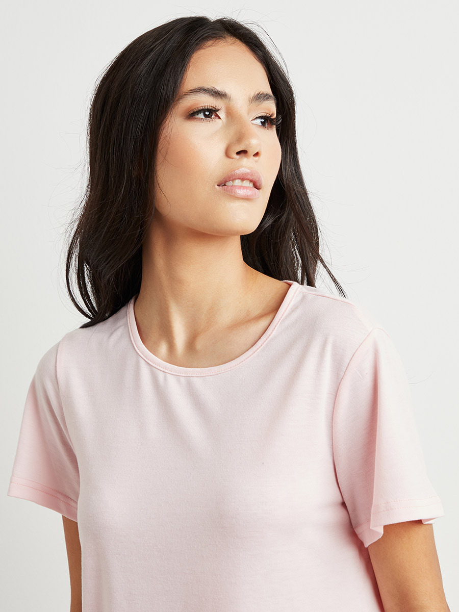 مجموعة من تيشيرت وبنطلون كابري من ستايلي-women-clothing-nightwear-pyjamas-longsets-image-4