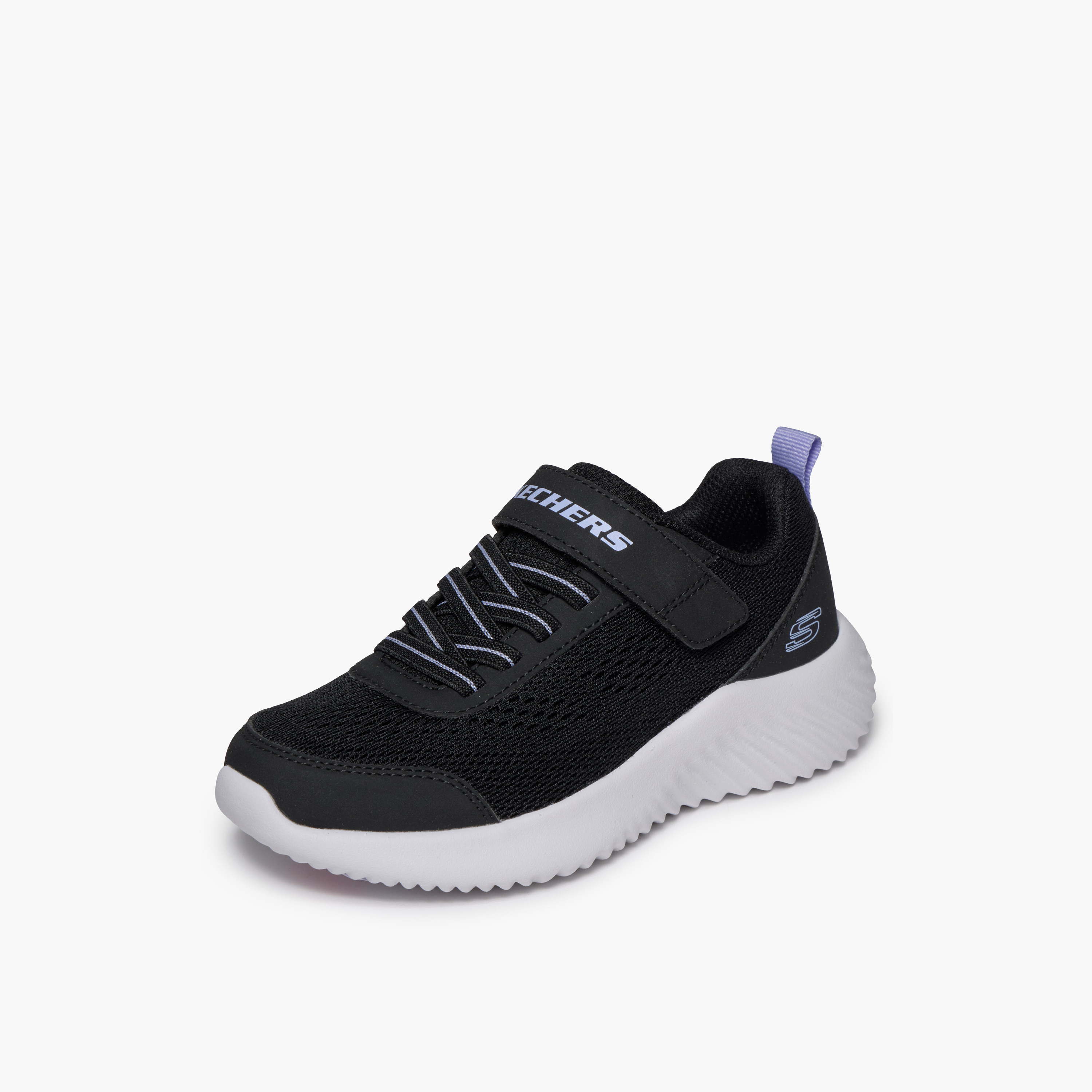 Skechers Girls BOUNDER Hook & Loop Sports Shoes-girls-shoes-sports-image-3