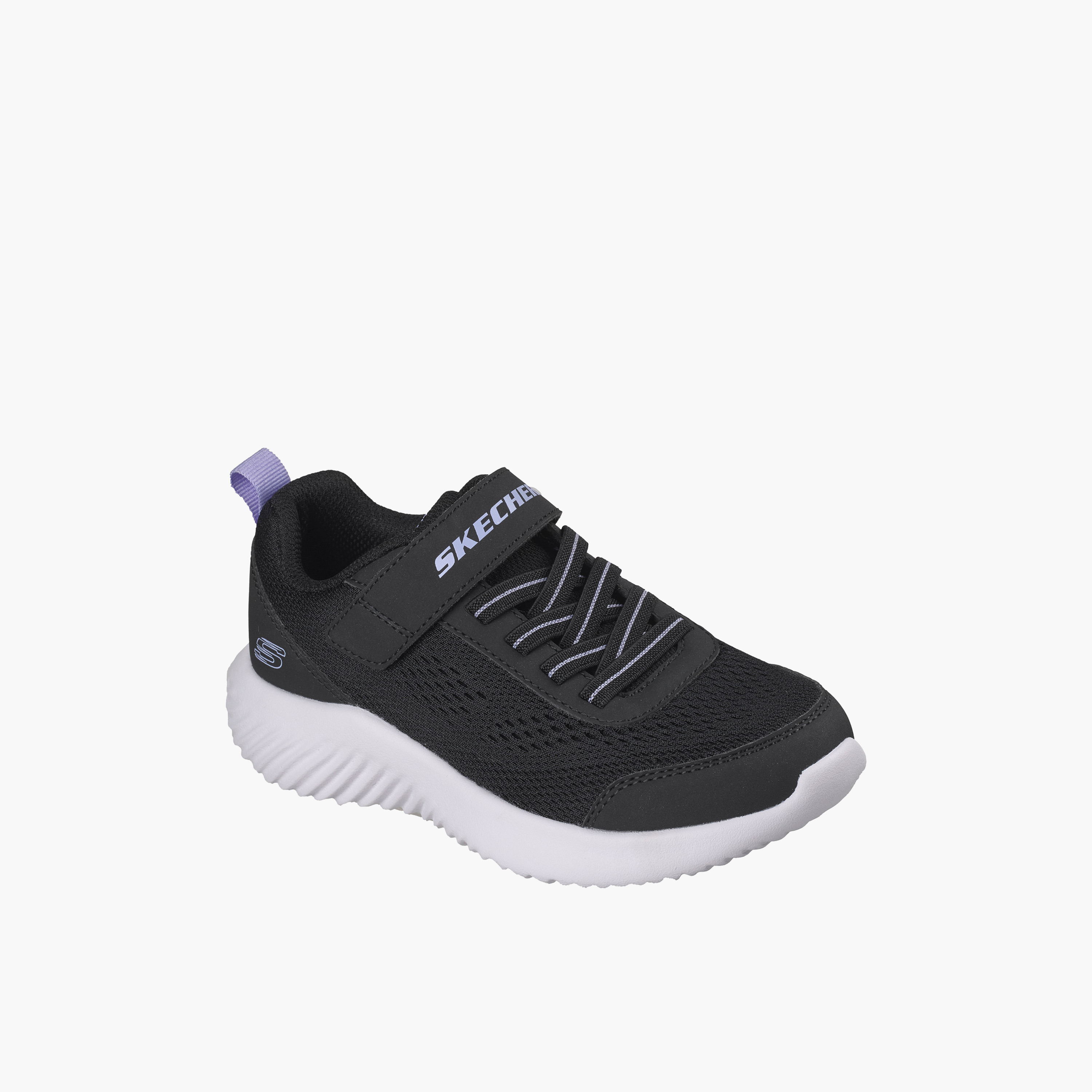 Skechers Girls Bounder Hook & Loop Sneakers-sports-girls-shoes-image-1