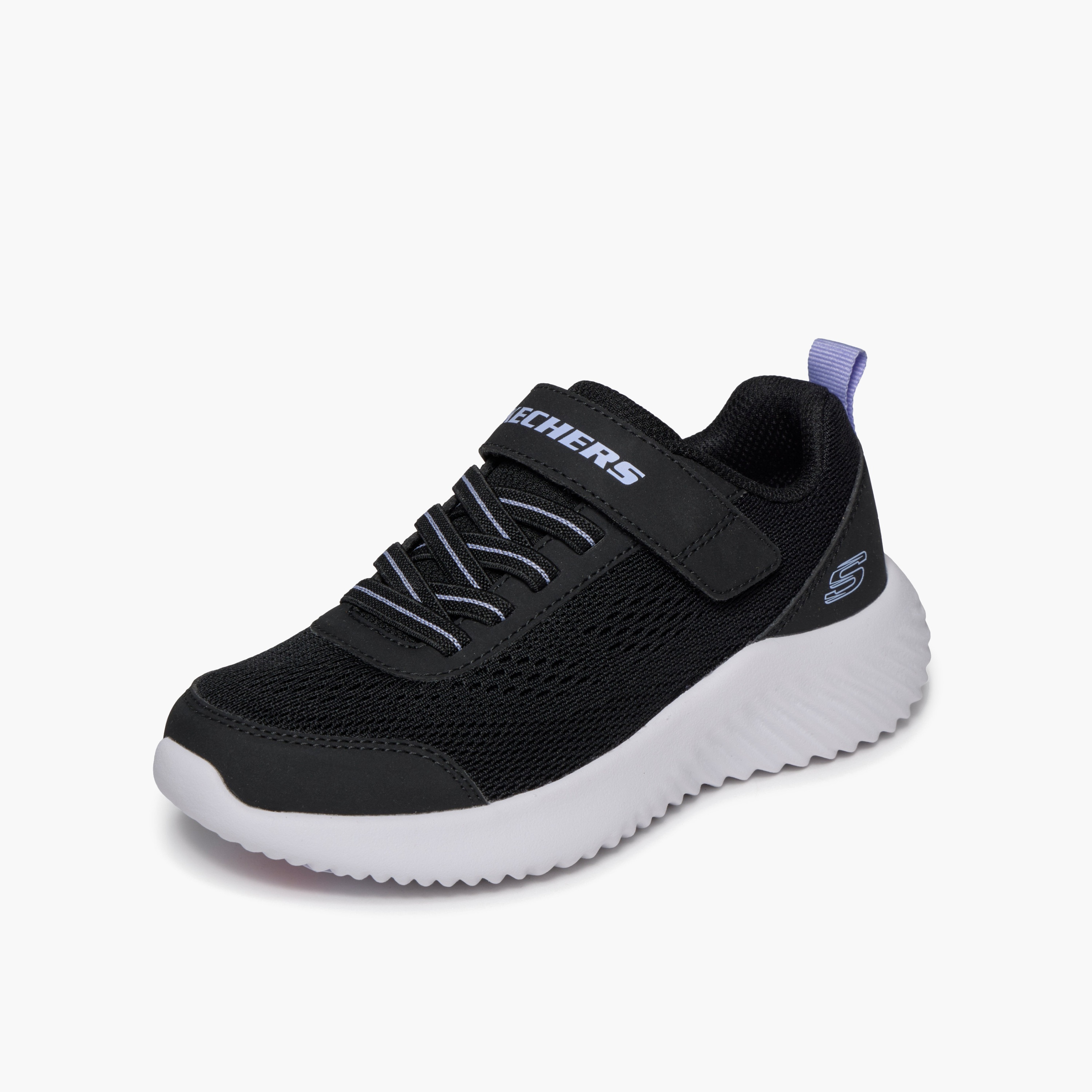 حذاء رياضي للفتيات بشريط لاصق باوندر من سكيتشرز-girls-shoes-sneakers-image-3