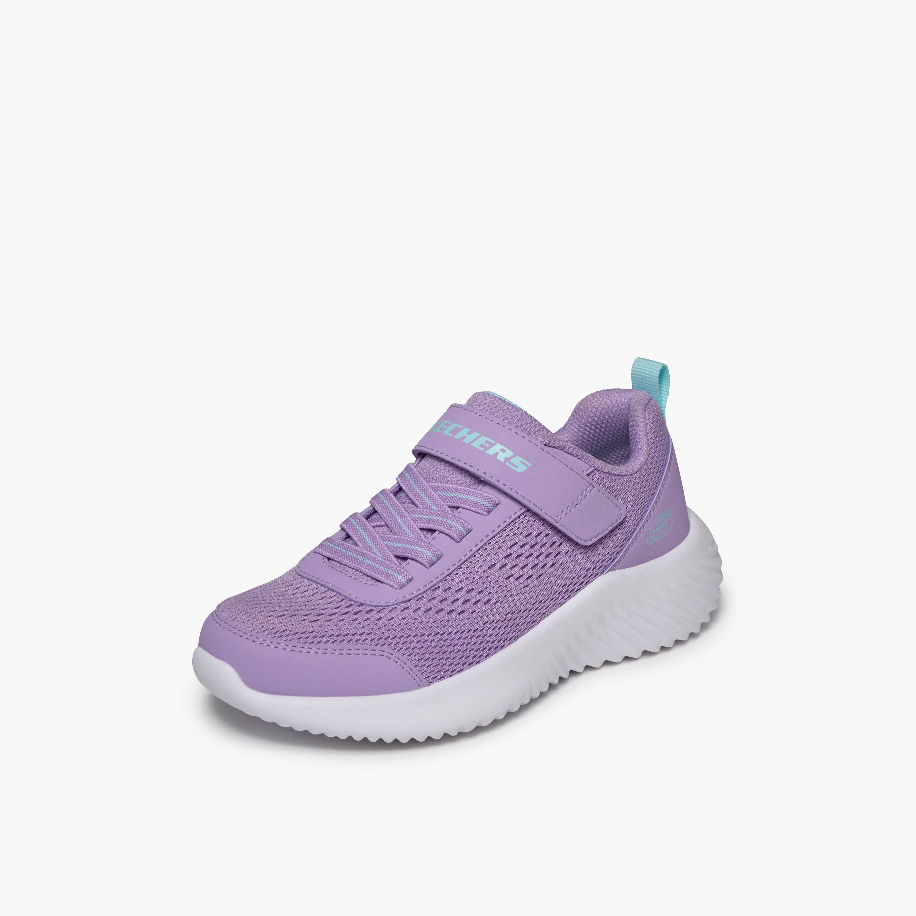 Skechers Girls BOUNDER Hook & Loop Sneakers-girls-shoes-sports-image-4