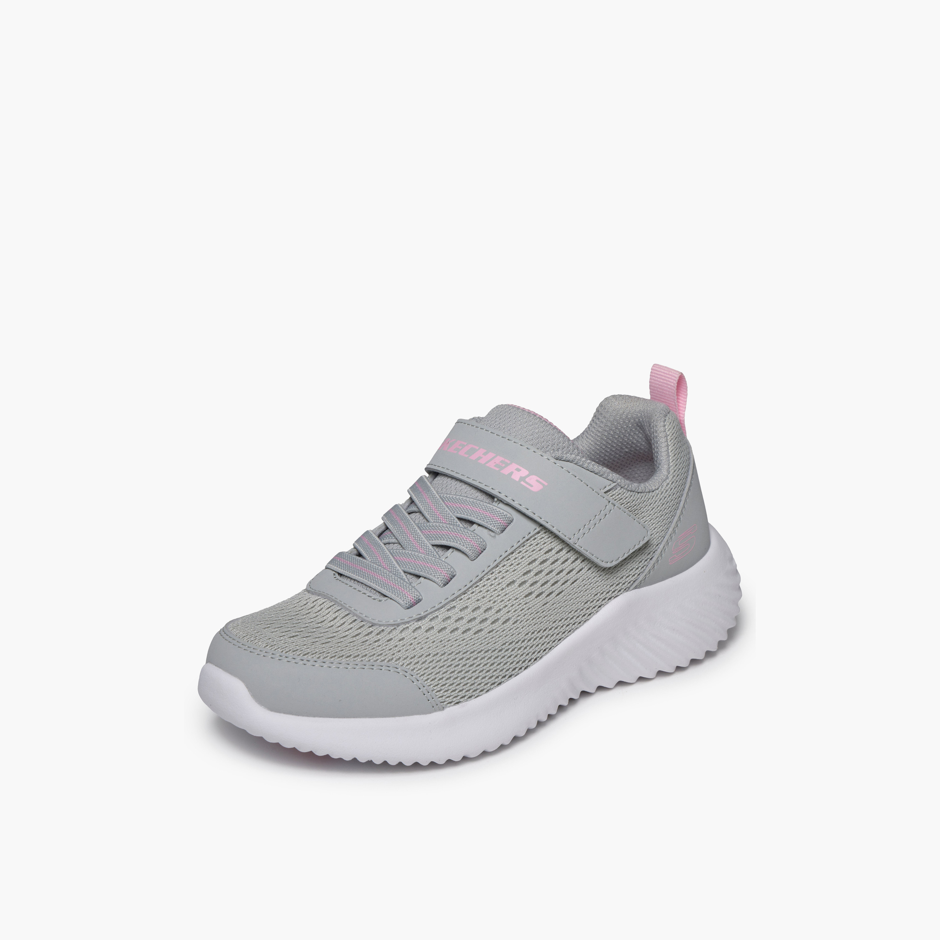Skechers Girls BOUNDER Hook & Loop Sneakers-girls-shoes-sneakers-image-4