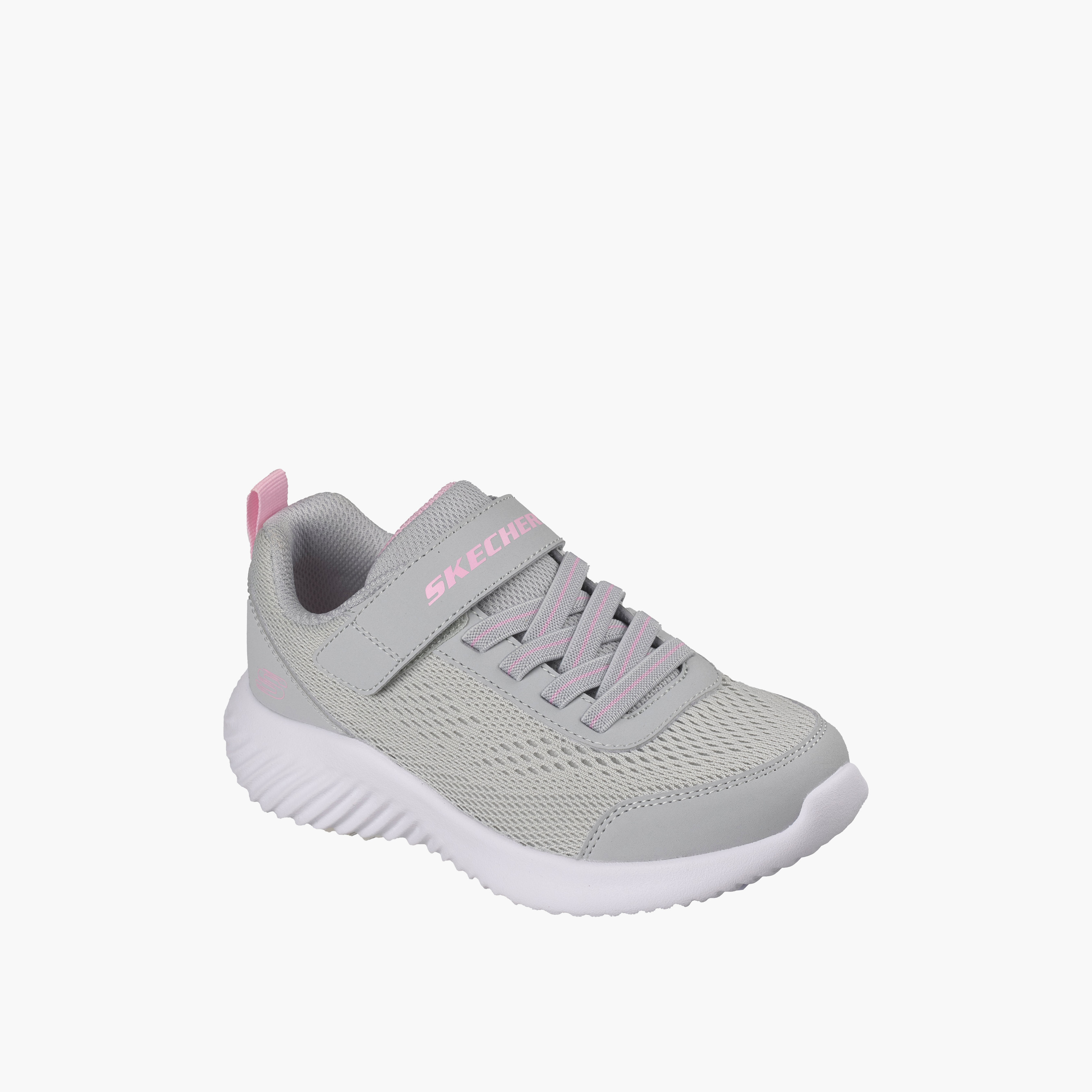Skechers Girls Bounder Hook & Loop Sports Shoes-girls-shoes-sports-image-1