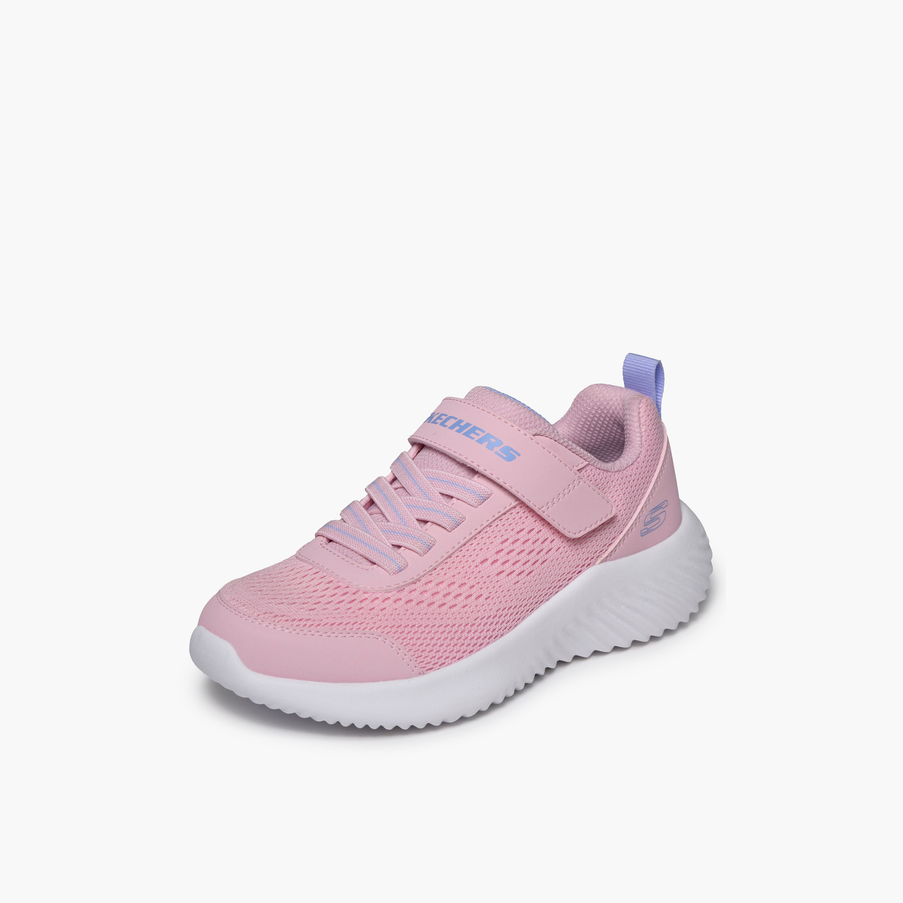 Skechers Girls BOUNDER Hook & Loop Sneakers-girls-shoes-sports-image-4