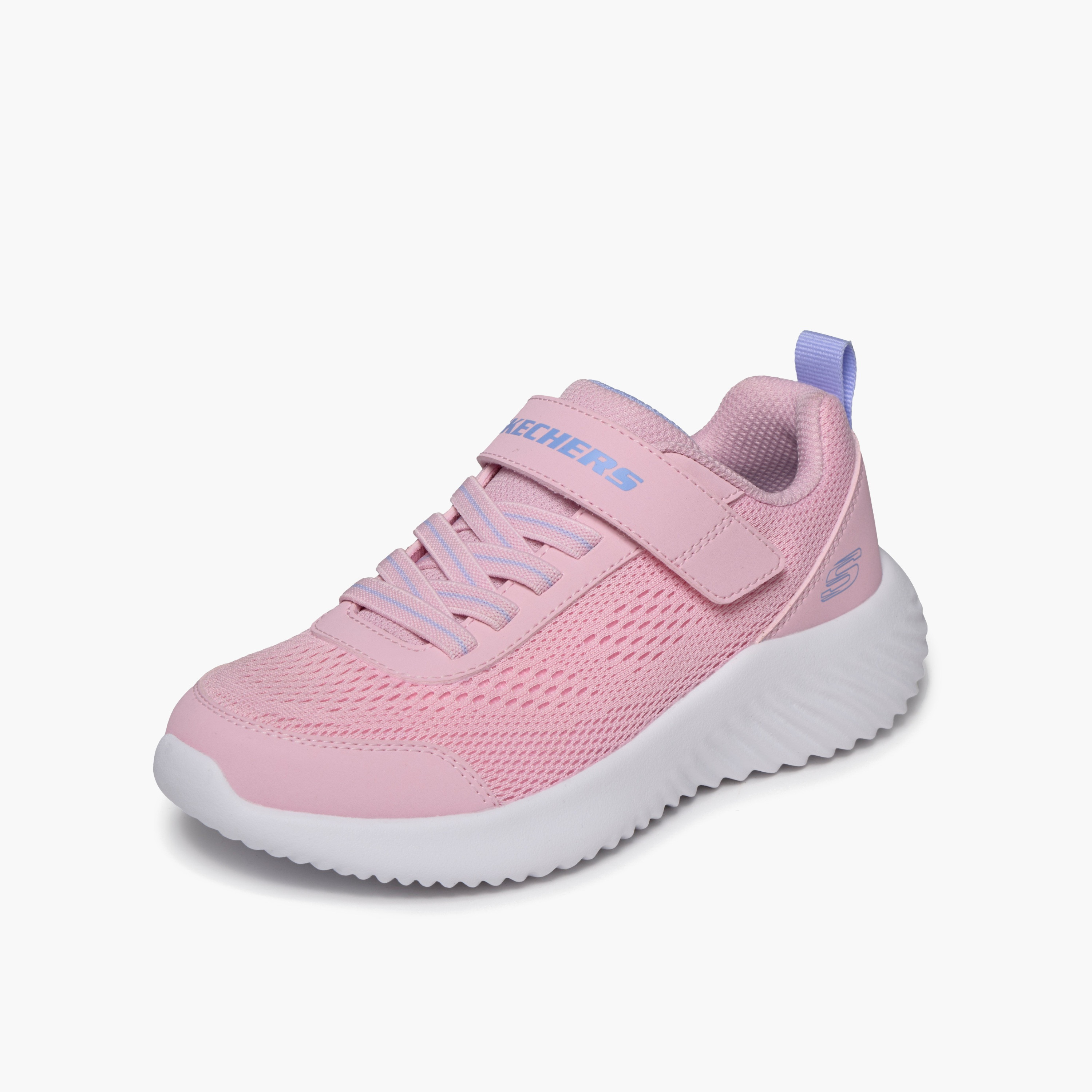 Skechers Girls BOUNDER Hook & Loop Sports Shoes-girls-shoes-sneakers-image-3