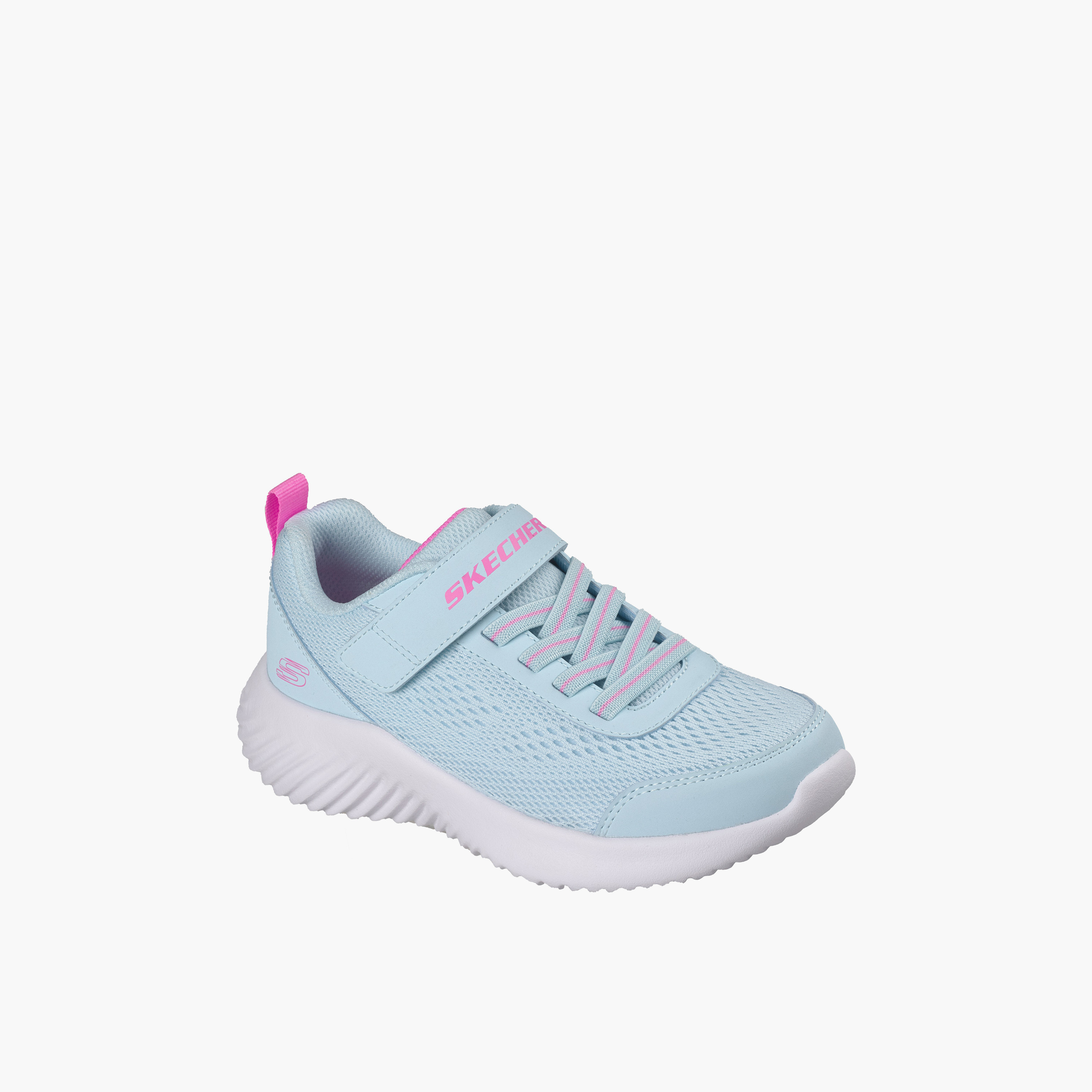 Skechers Girls Bounder Hook & Loop Sneakers-girls-shoes-sports-image-1