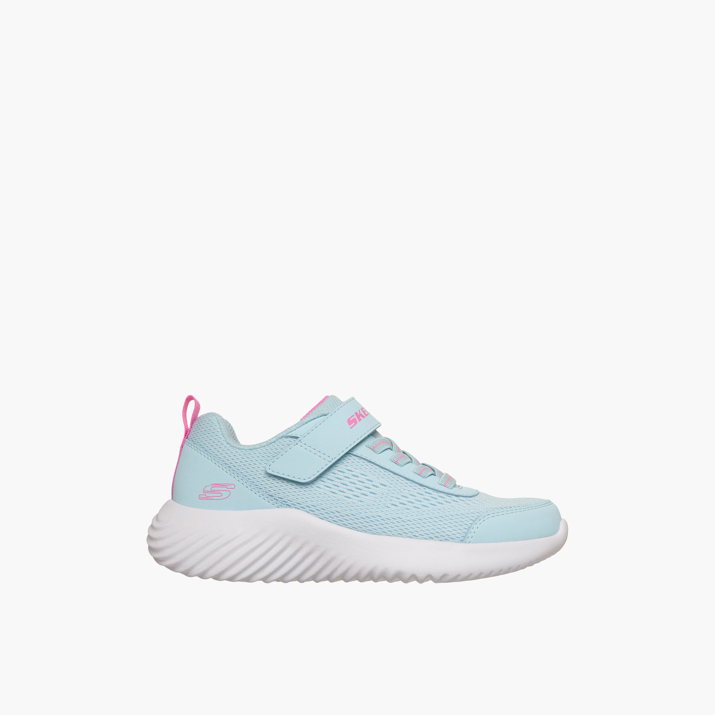 Skechers Girls Bounder Hook & Loop Sneakers-girls-shoes-sports-image-3