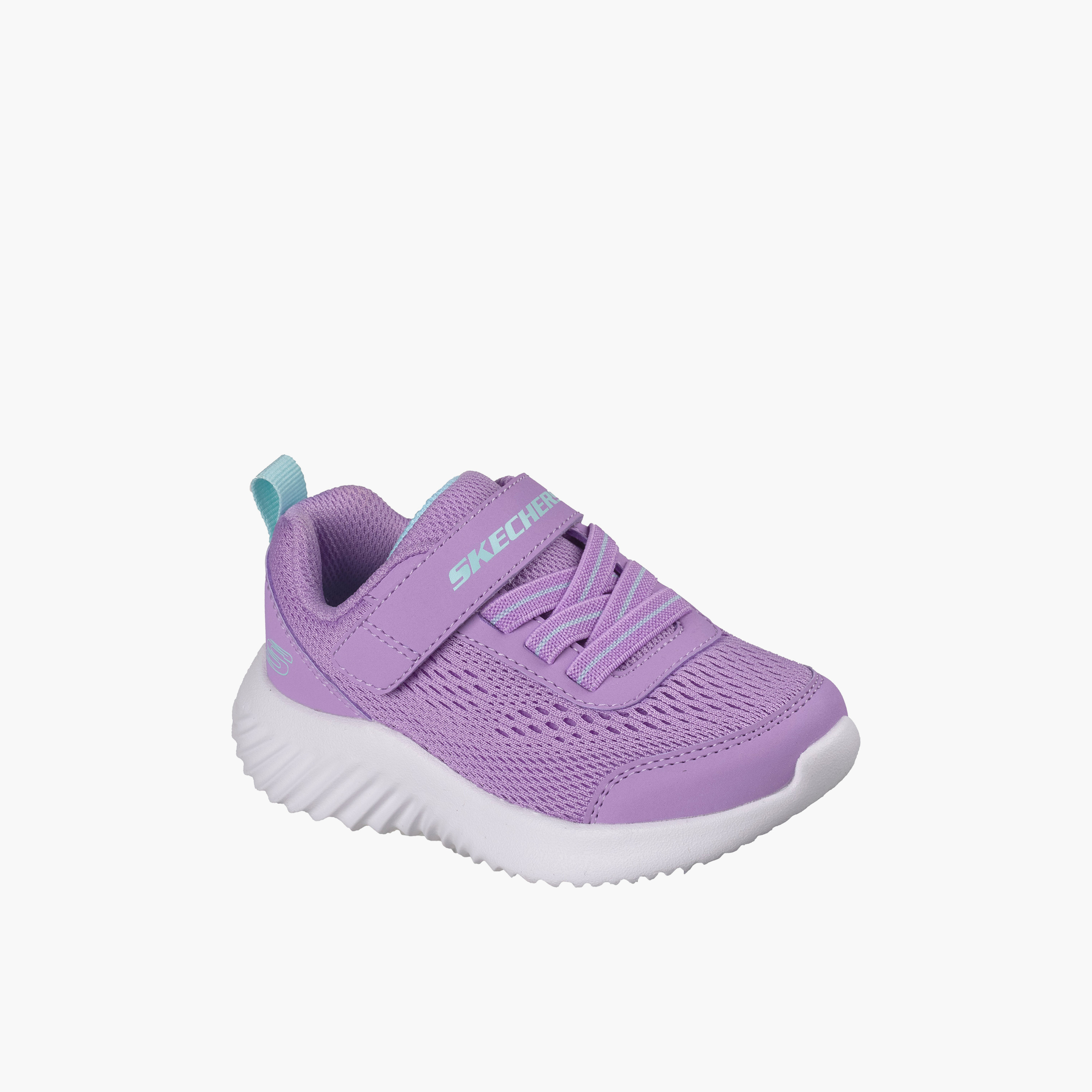 Skechers Girls BOUNDER Hook & Loop Sneakers-sports-girls-shoes-image-1