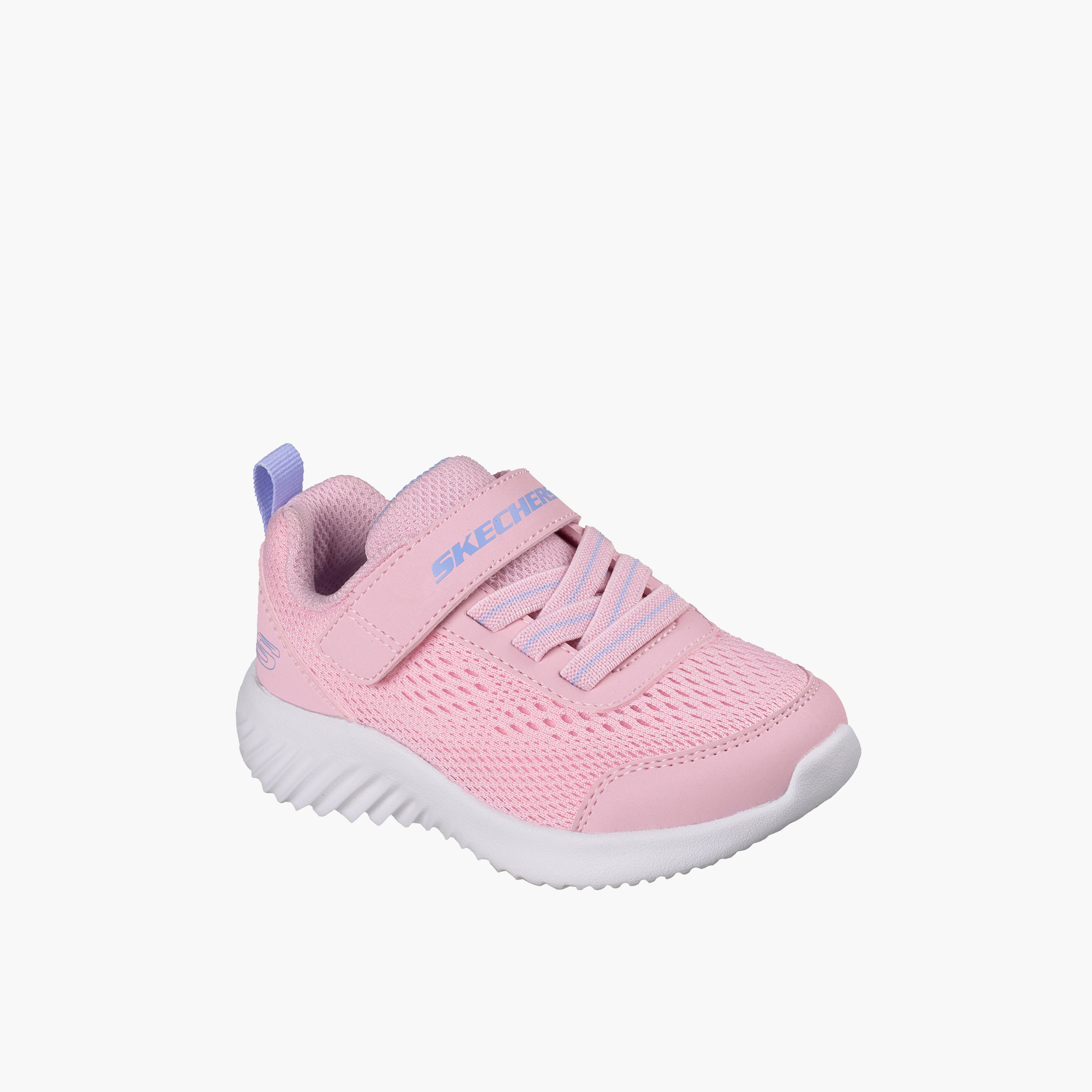 Skechers Girls BOUNDER Hook & Loop Sneakers-sports-girls-shoes-image-1