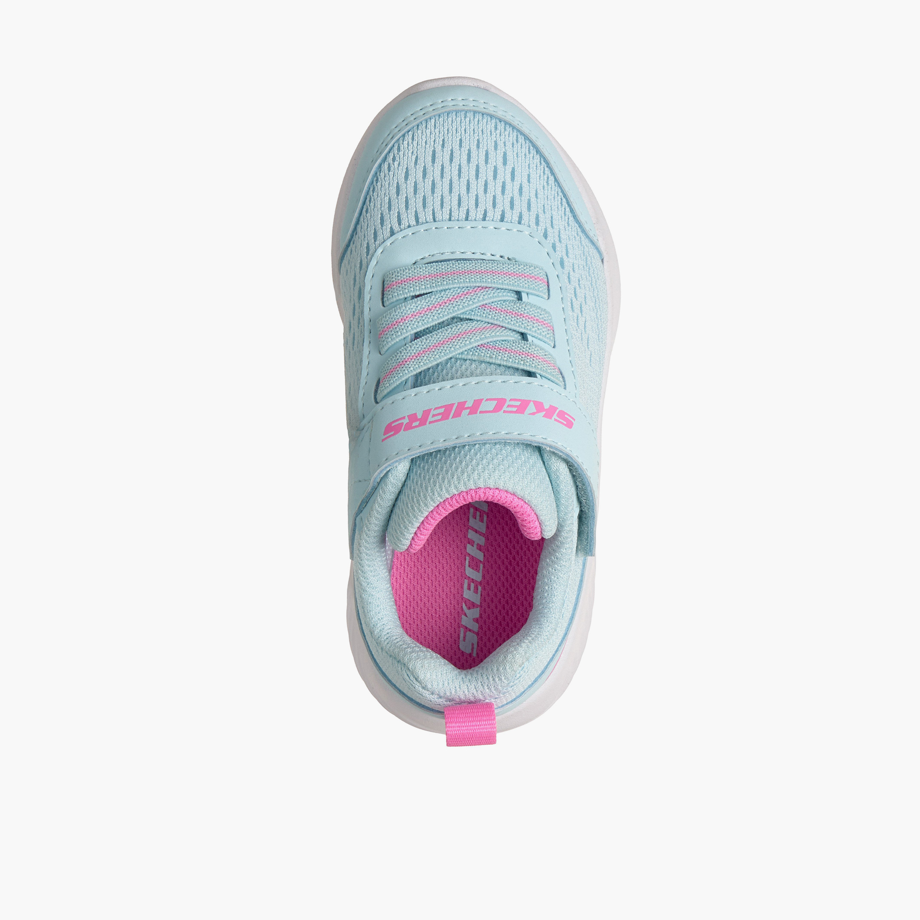 Skechers Girls BOUNDER Hook & Loop Sneakers-baby-girls-shoes-closedshoes-image-2