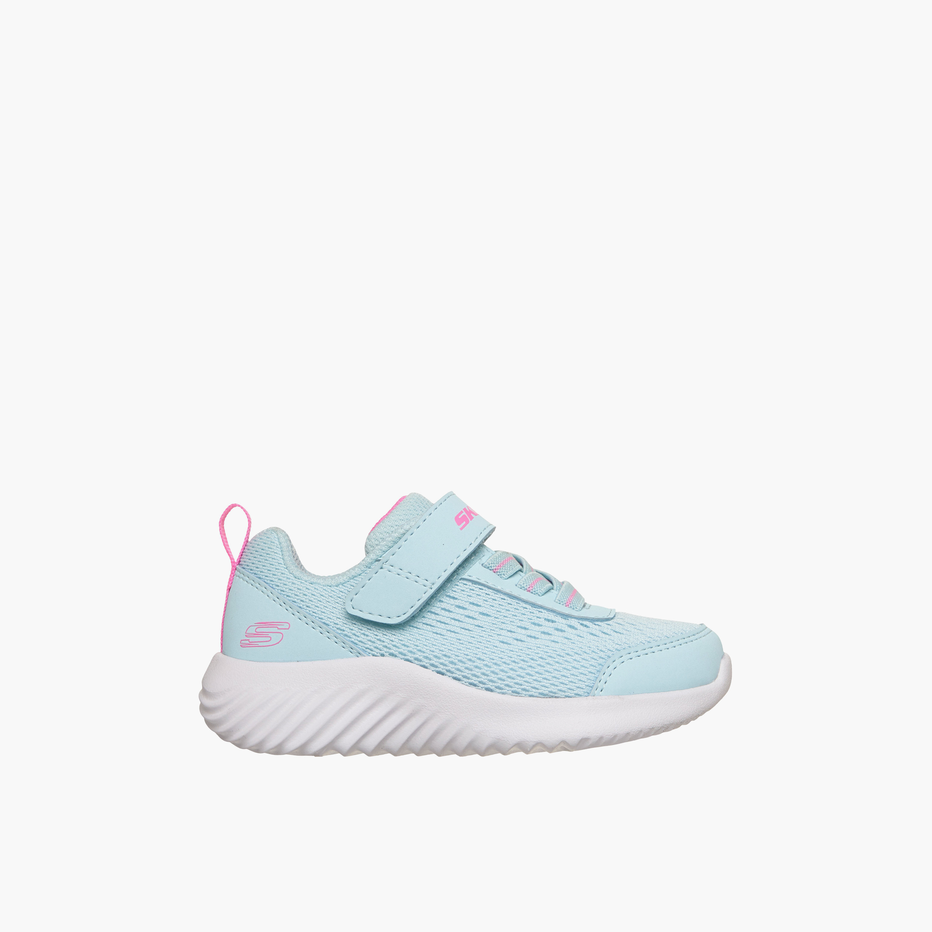 Skechers Girls BOUNDER Hook & Loop Sneakers-baby-girls-shoes-closedshoes-image-3