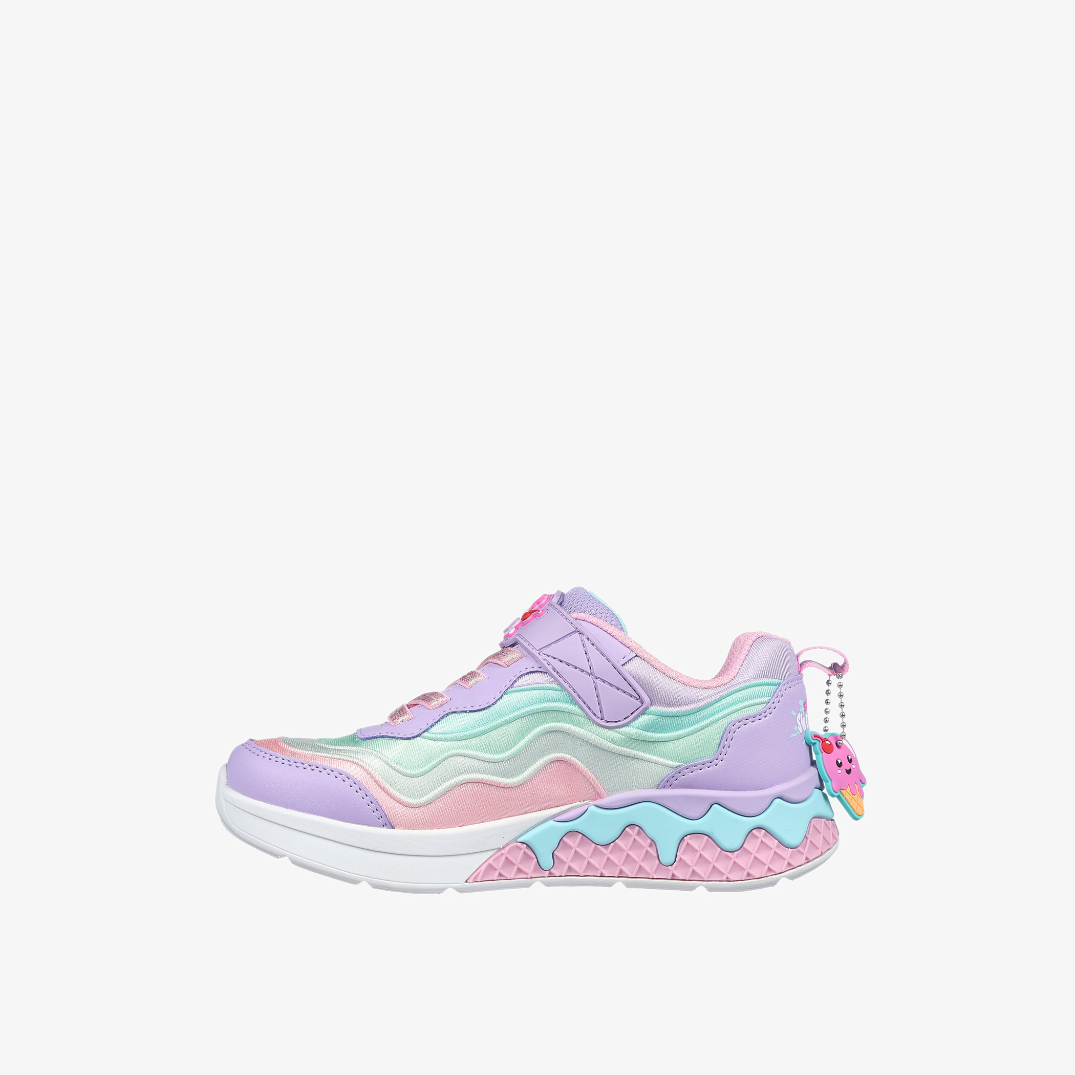 Skechers Girls Embossed Hook & Loop Walking Shoes-sports-girls-shoes-image-5