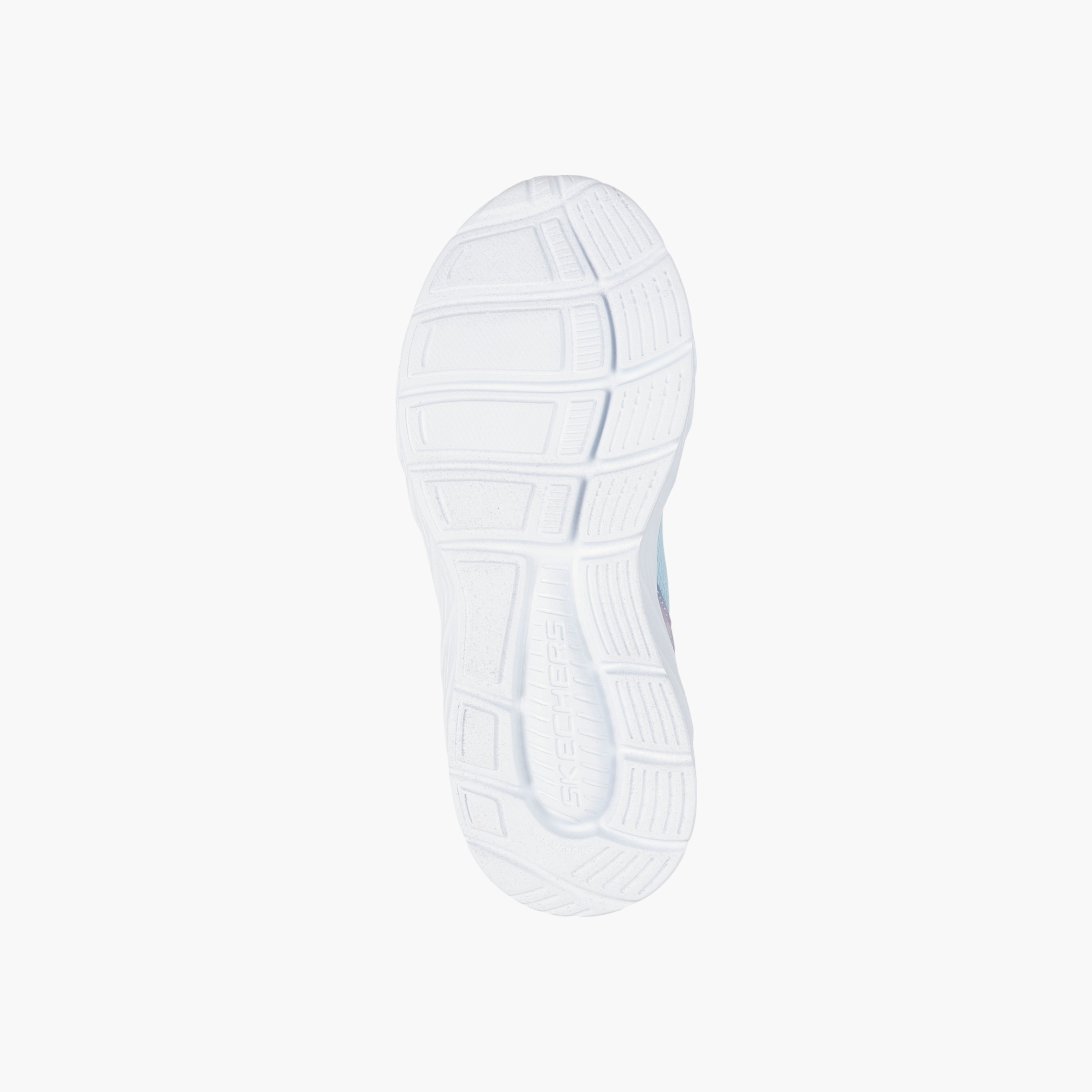 Skechers Girl's BOUNDLESS Sneakers with Hook and Loop Closure - 303628L-LBMT-girls-shoes-sports-image-4