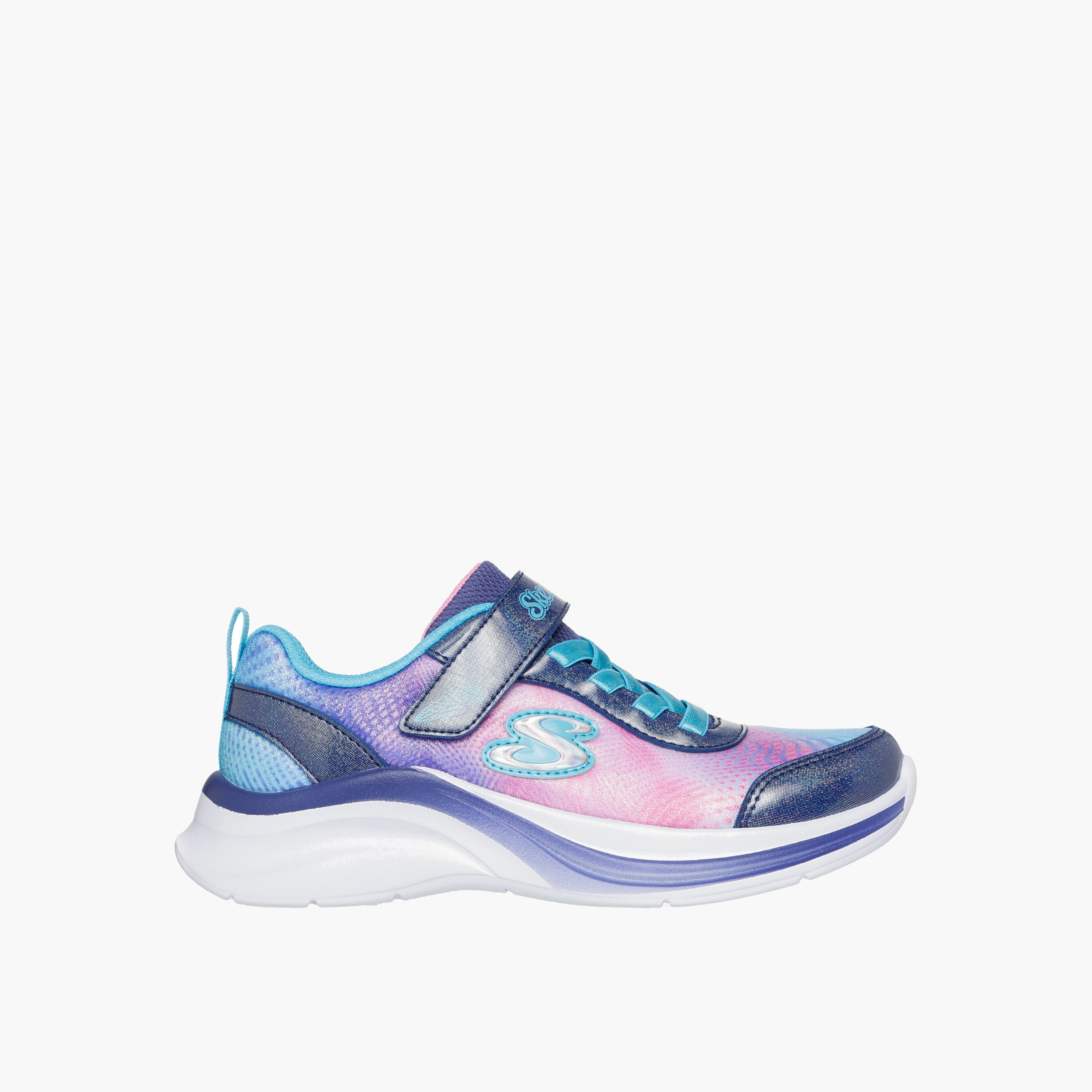 حذاء رياضي بشريط لاصق حلم ألوها للفتيات من سكيتشرز-girls-shoes-sneakers-image-1