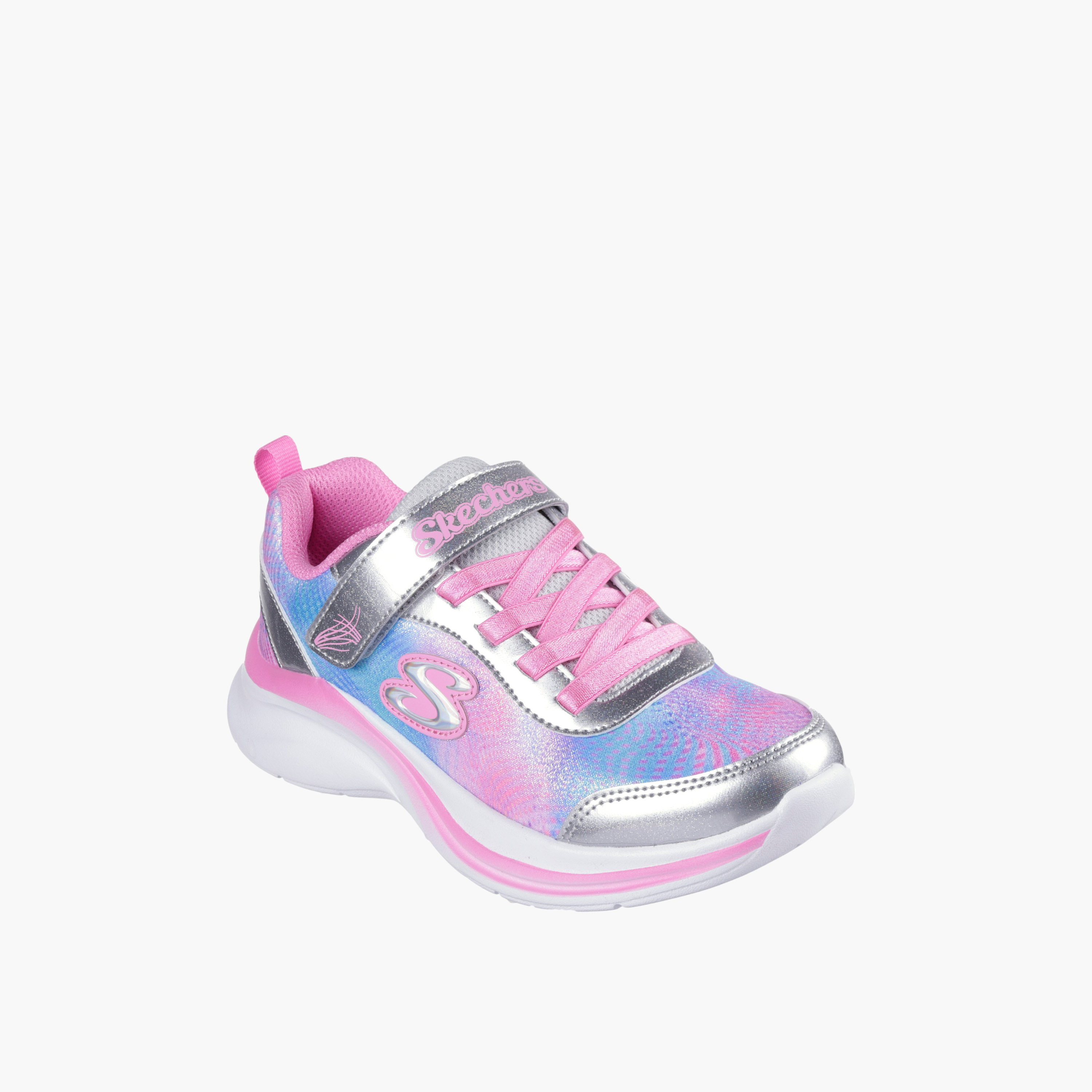 Skechers Girls Aloha Dream Hook & Loop Walking Shoes-girls-shoes-sneakers-image-1