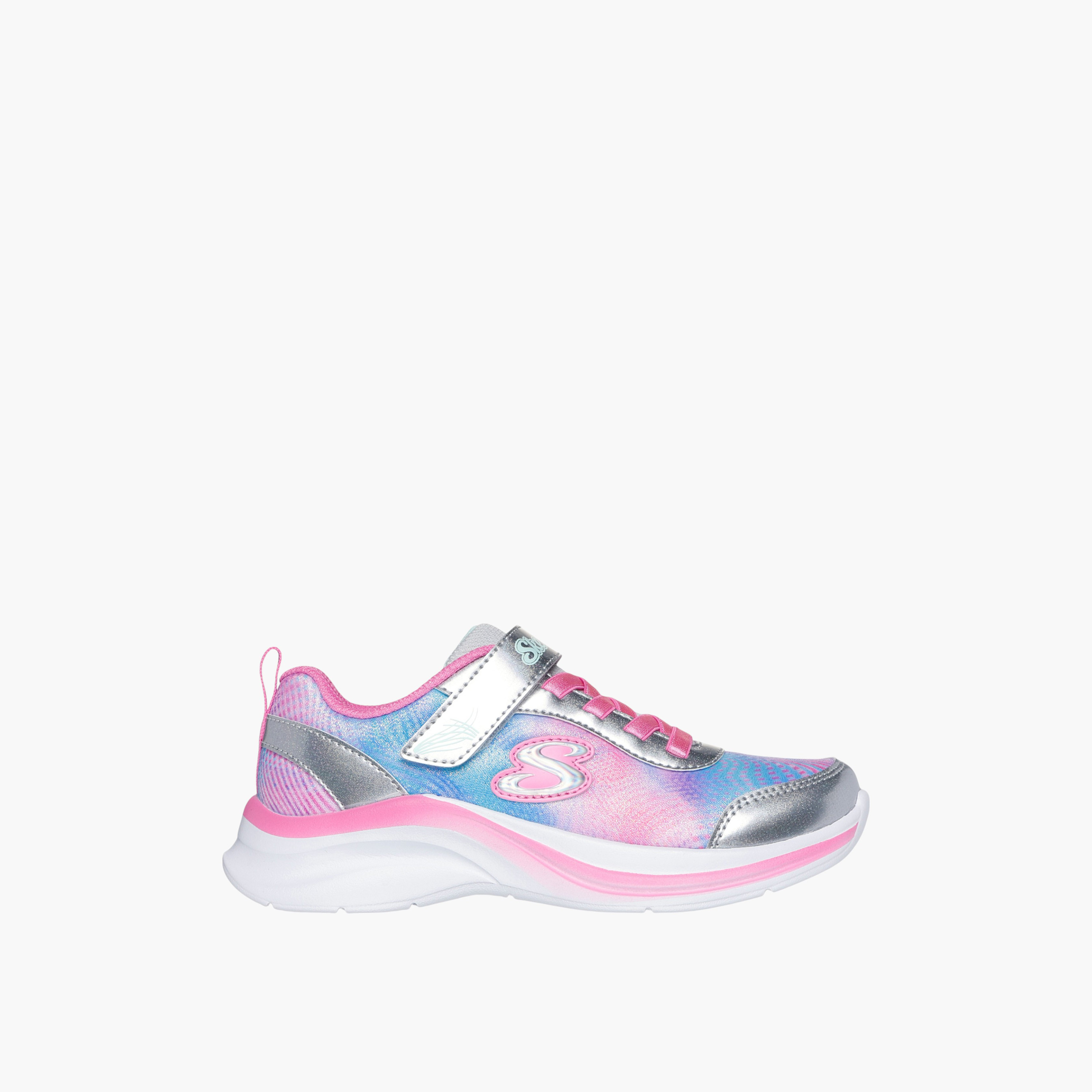 Skechers Girls Aloha Dream Hook & Loop Walking Shoes-girls-shoes-sneakers-image-3