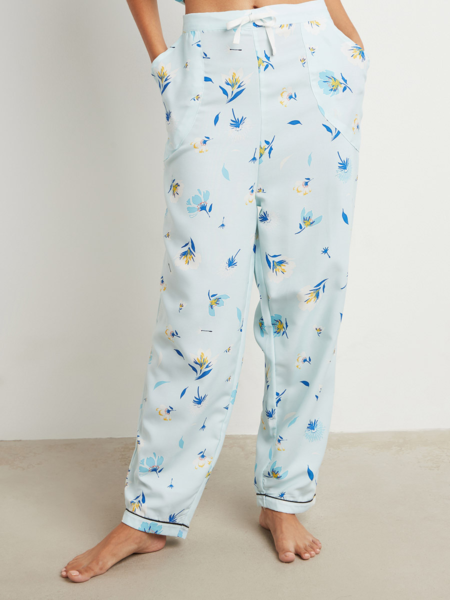 طقم بيجاما قميص وبنطلون مطبوعين-women-clothing-nightwear-pyjamas-longsets-image-5
