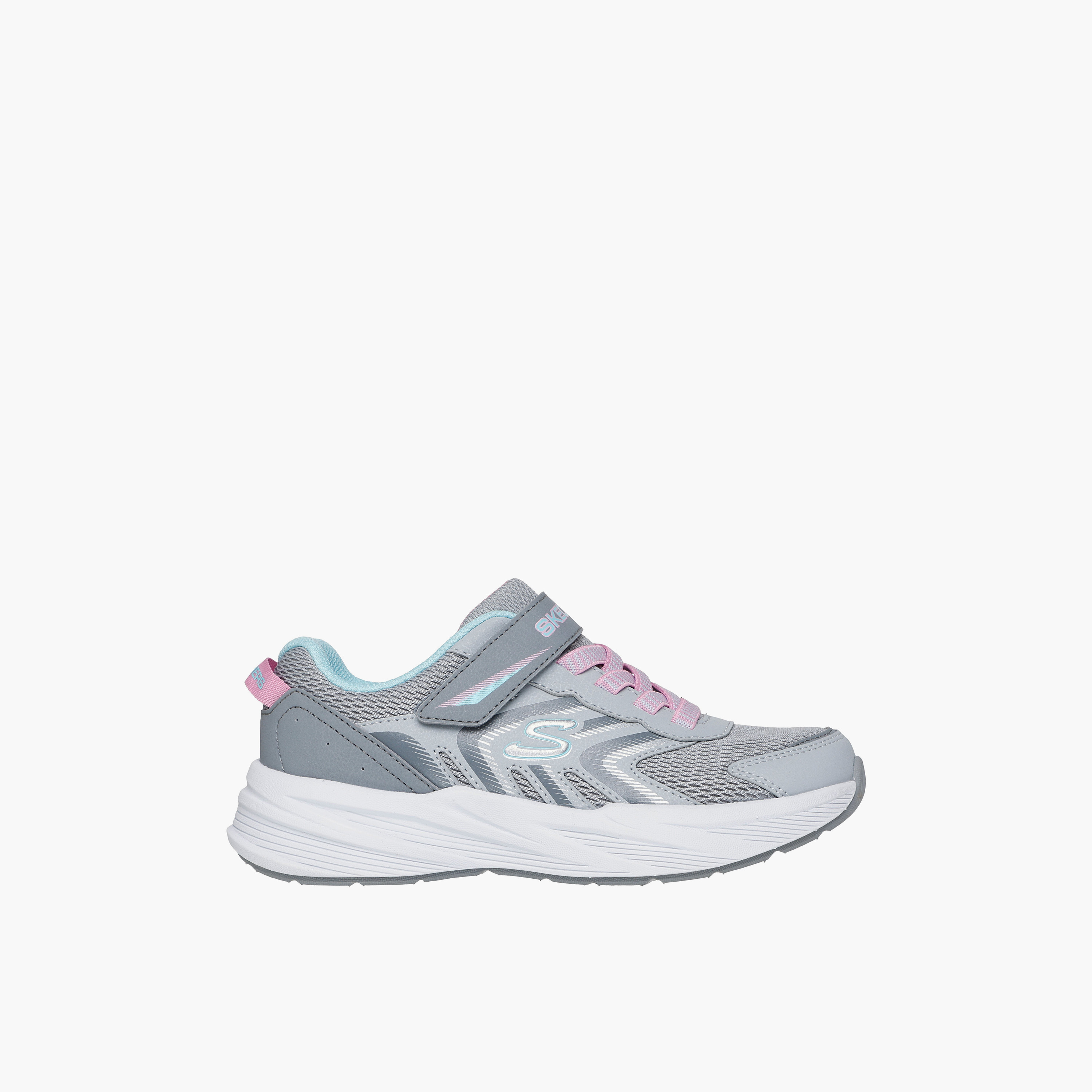 Skechers Girls MICROSPEC TREAD Hook & Loop Sneakers-girls-shoes-sneakers-image-2