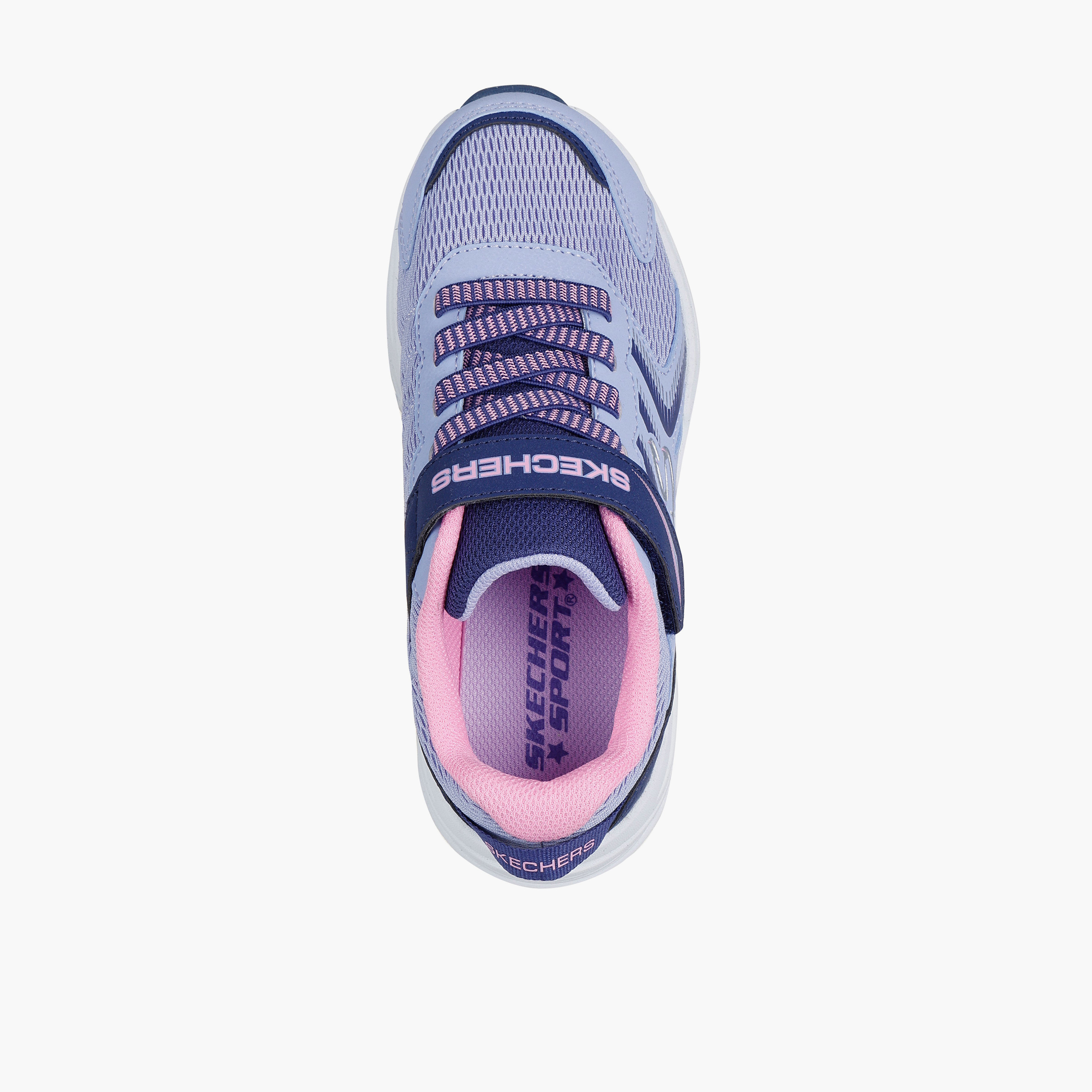Skechers Girls MICROSPEC TREAD Hook & Loop Sneakers-girls-shoes-sports-image-3