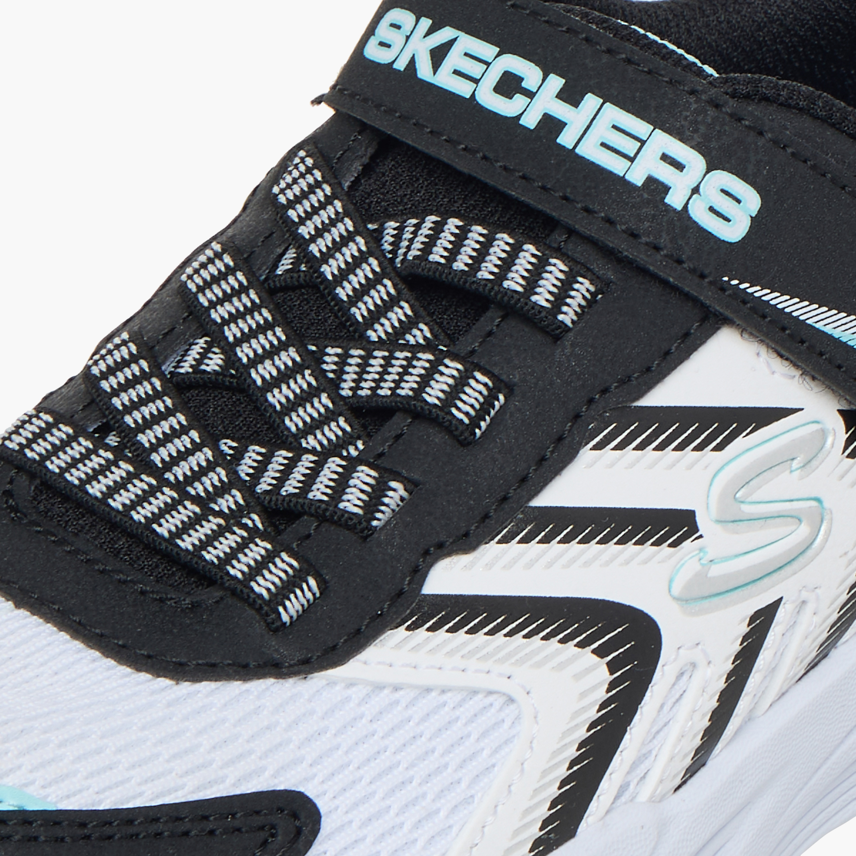 Skechers Girls Microspec Tread Hook & Loop Running Shoes-girls-shoes-sports-image-4