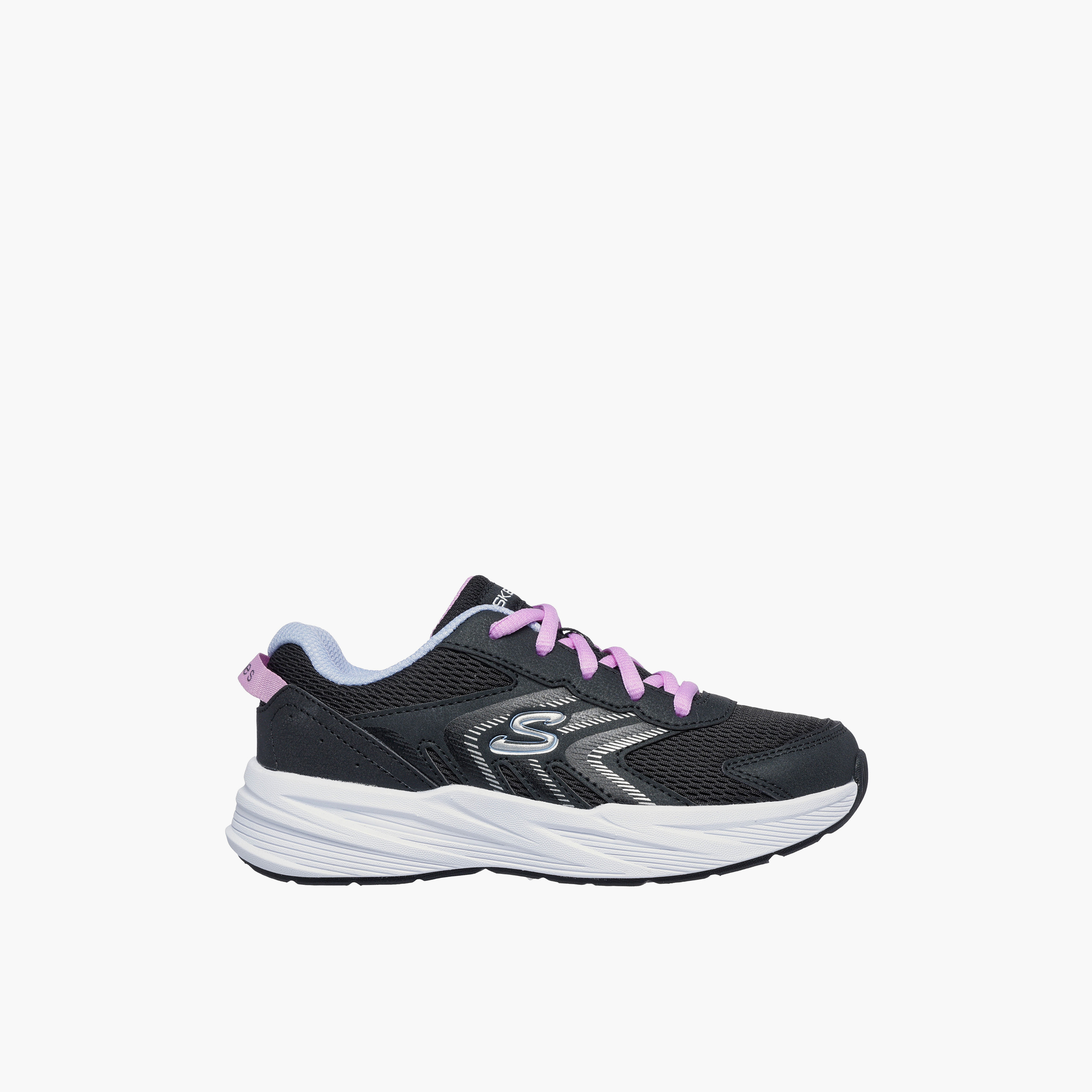 Skechers Girls Microspec Tread Lace-Up Sneakers-women-shoes-sneakers-image-2