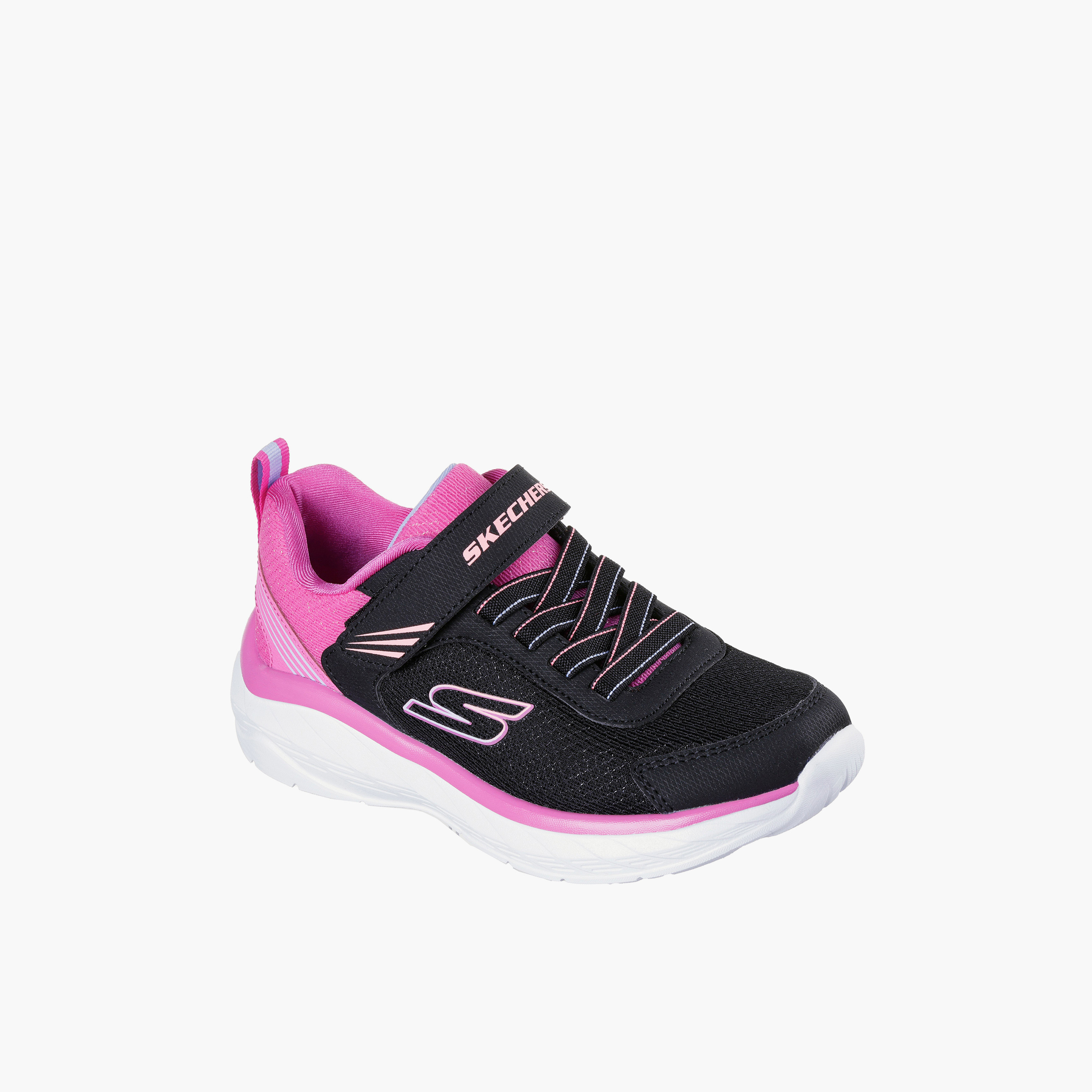 Skechers Girls Boundless Hook & Loop Sneakers-girls-shoes-sports-image-1