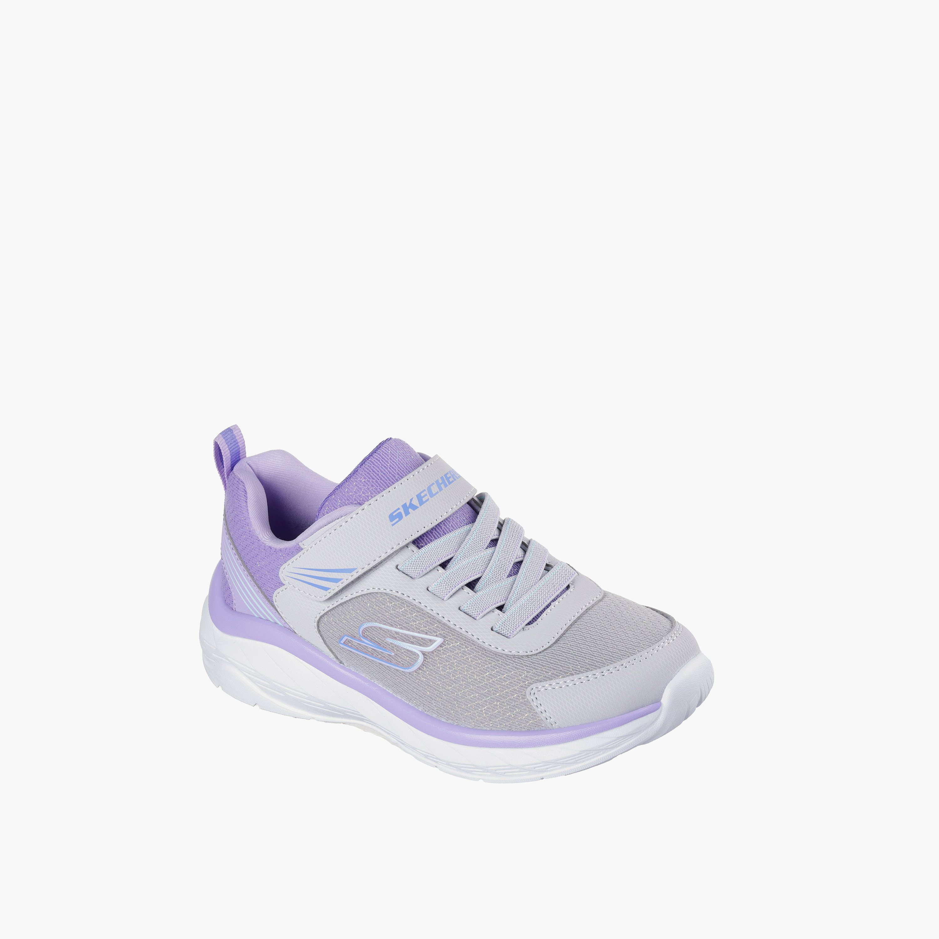 Skechers Girls Boundless Hook & Loop Running Shoes-girls-shoes-sports-image-1