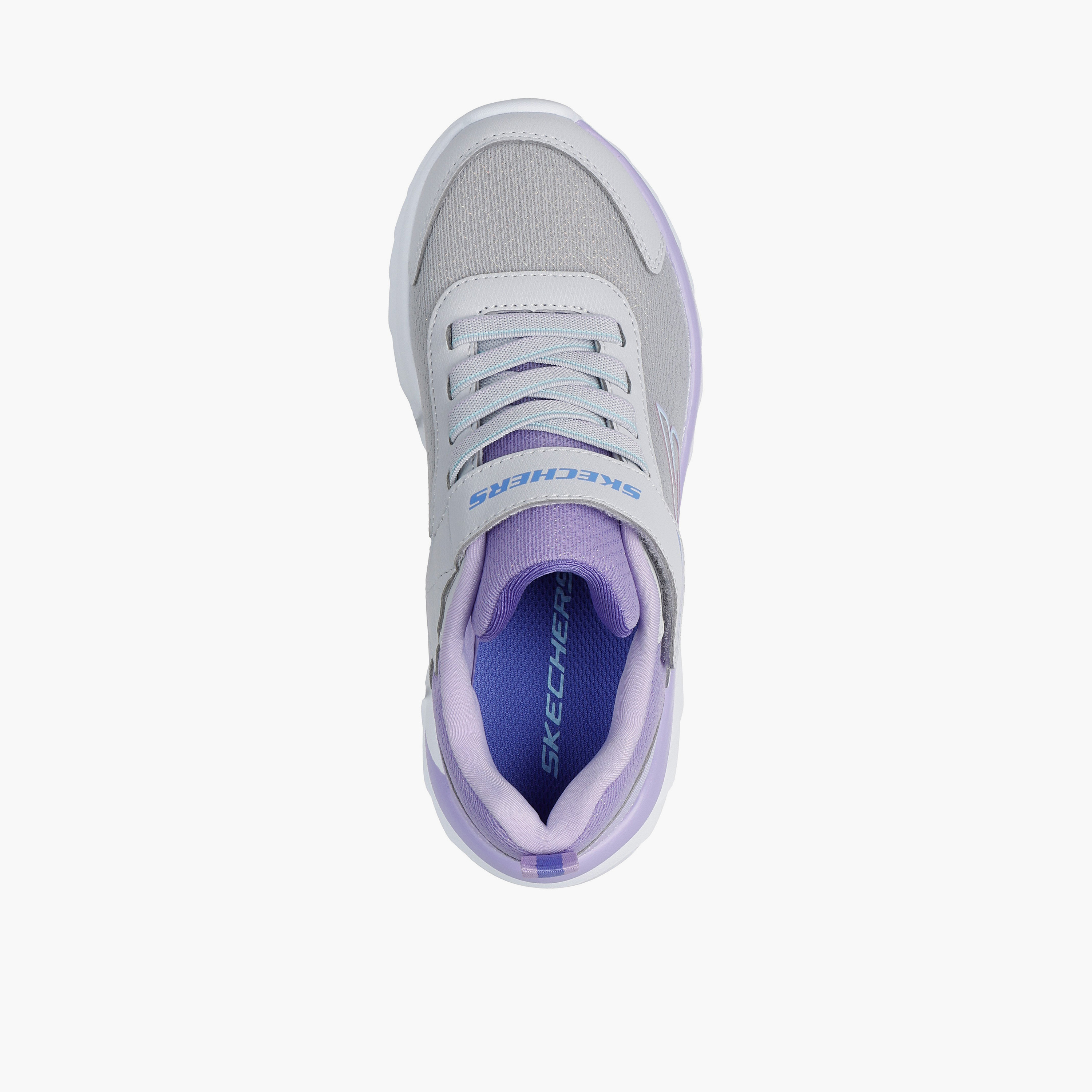 Skechers Girls BOUNDLESS Hook & Loop Sneakers - 303644L-LGLV-girls-shoes-sneakers-image-2