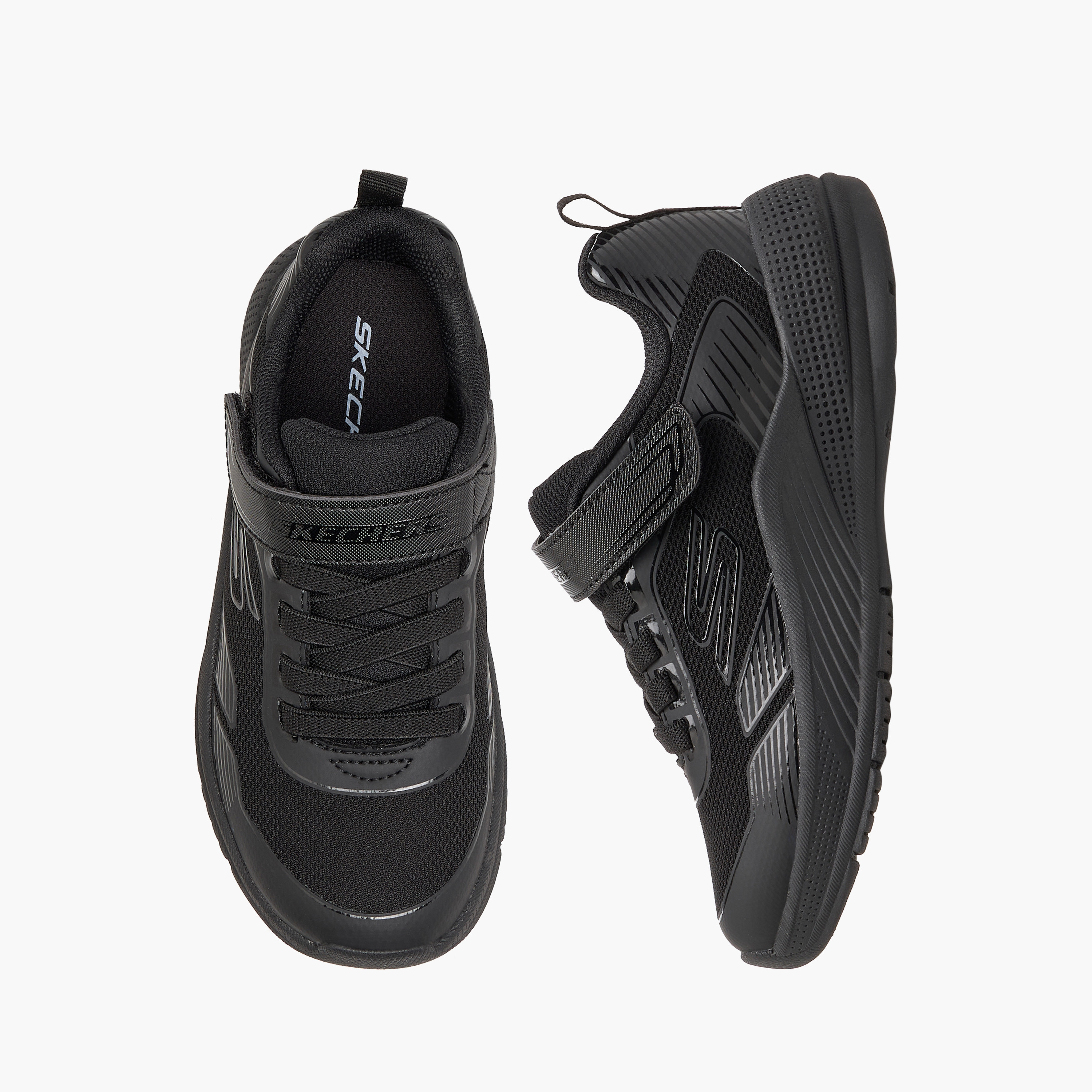 Skechers Kids Microspec Advance Hook & Loop Sneakers 303657L | OE-girls-shoes-sneakers-image-6