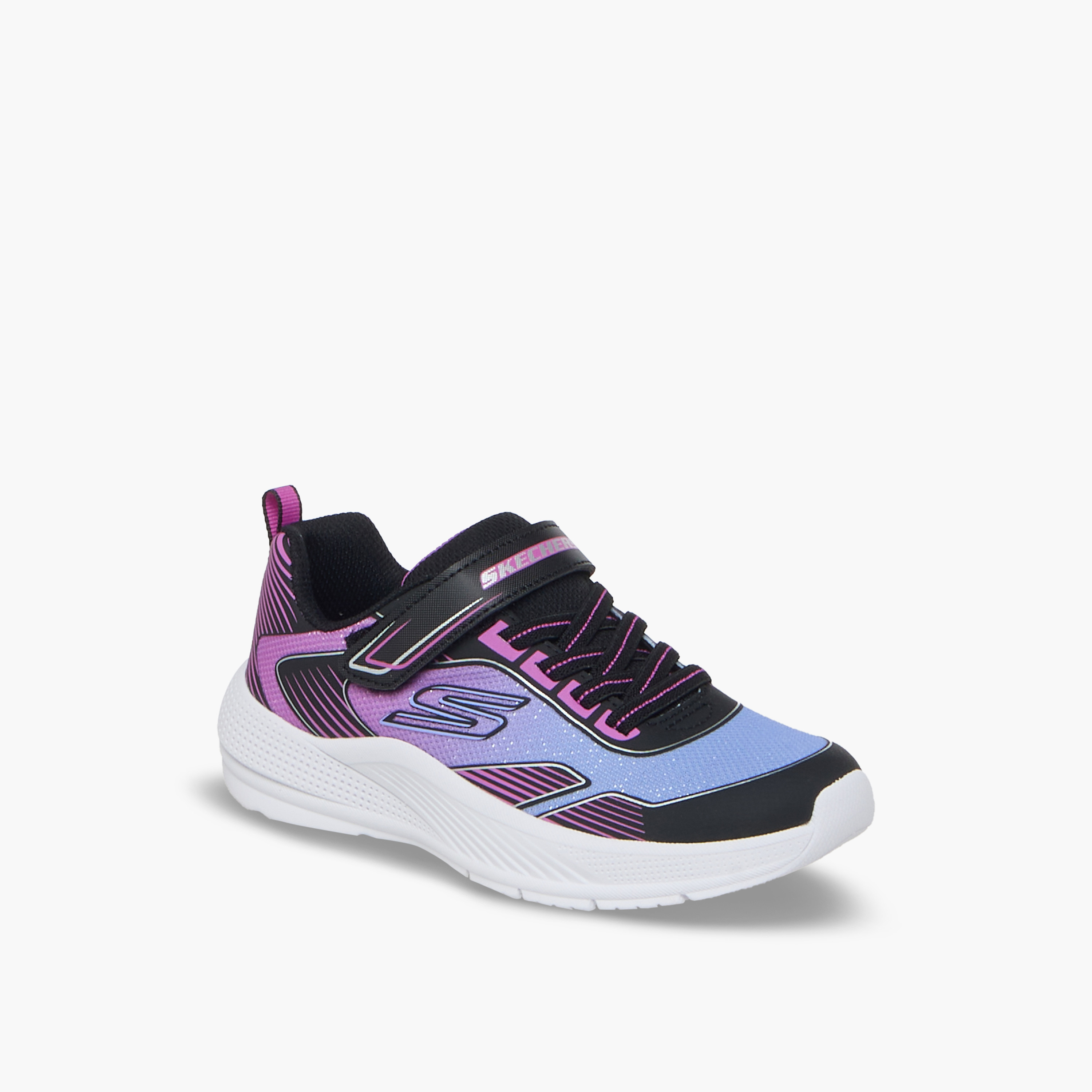 حذاء جري ميكروسبيك أدفانس بشريط لاصق للبنات من سكتشرز-girls-shoes-sports-image-11