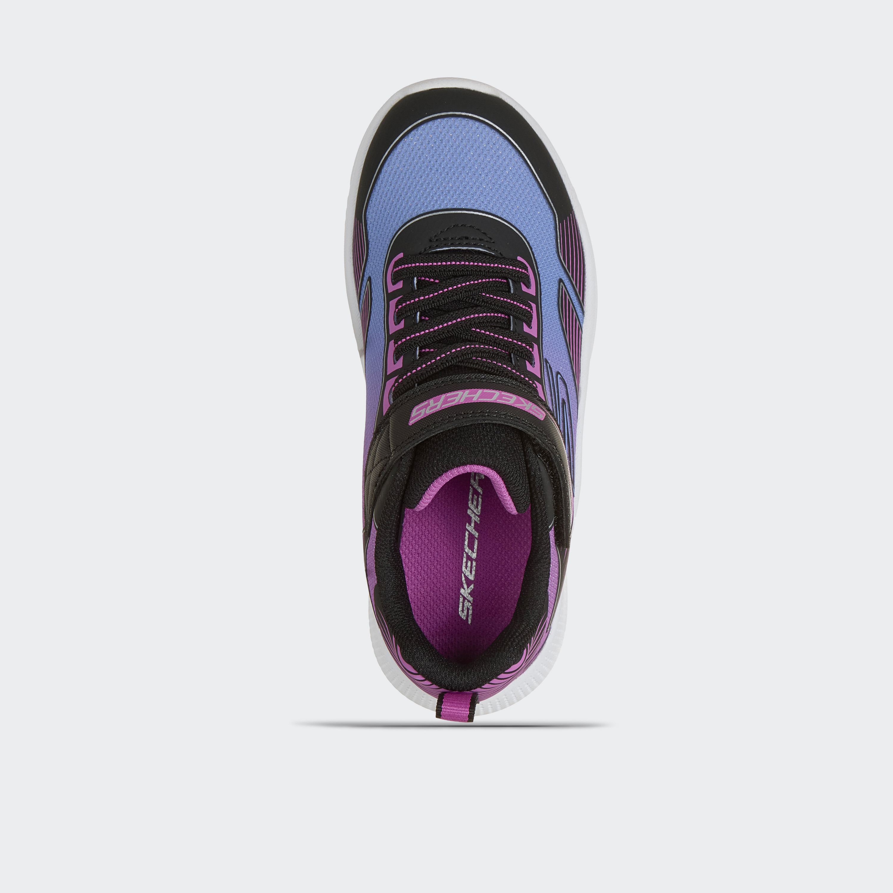 Skechers Girls Microspec Advance Hook & Loop Ankle Sneakers-girls-shoes-sneakers-image-3