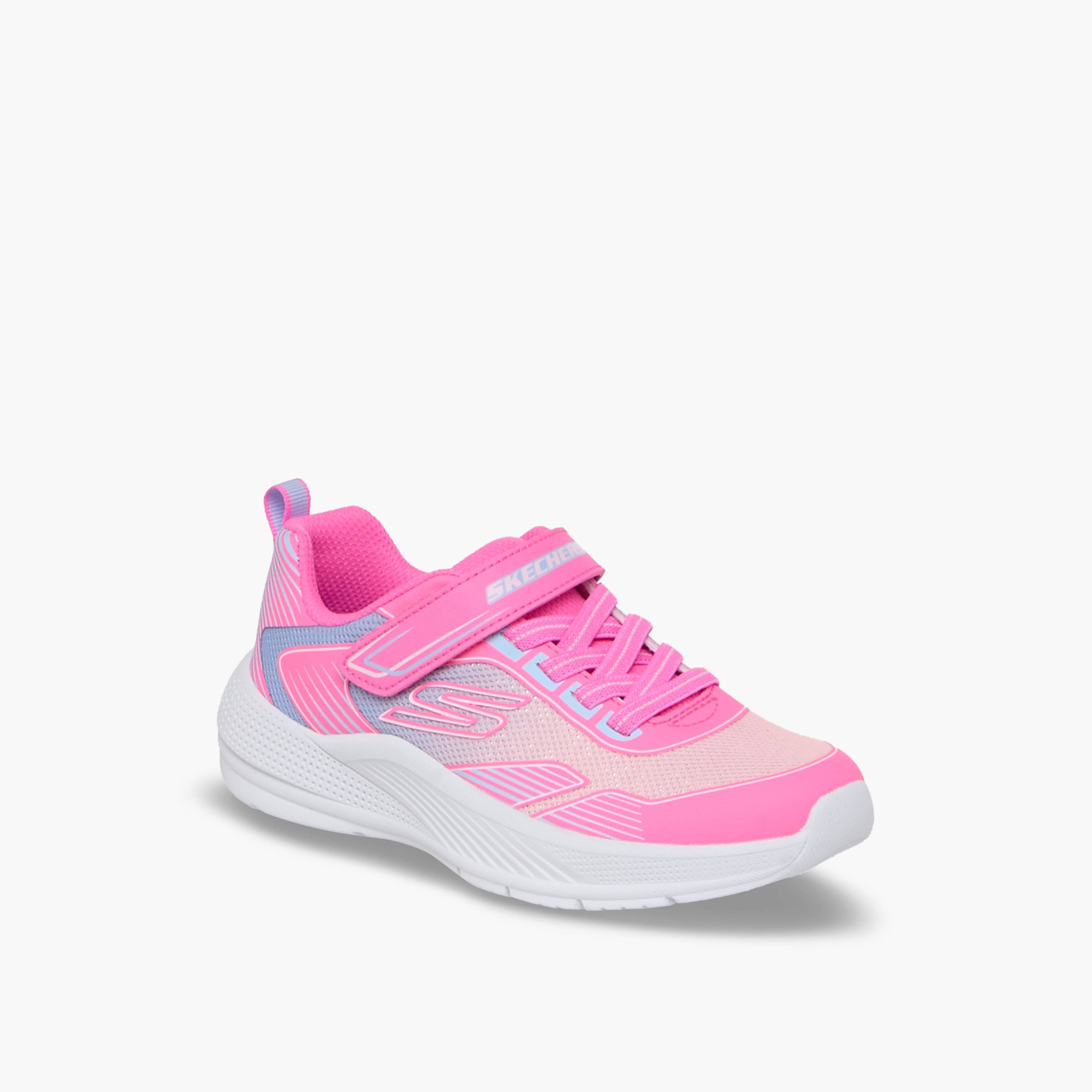 حذاء جري ميكروسبيك أدفانس بشريط لاصق للبنات من سكتشرز-girls-shoes-sports-image-2