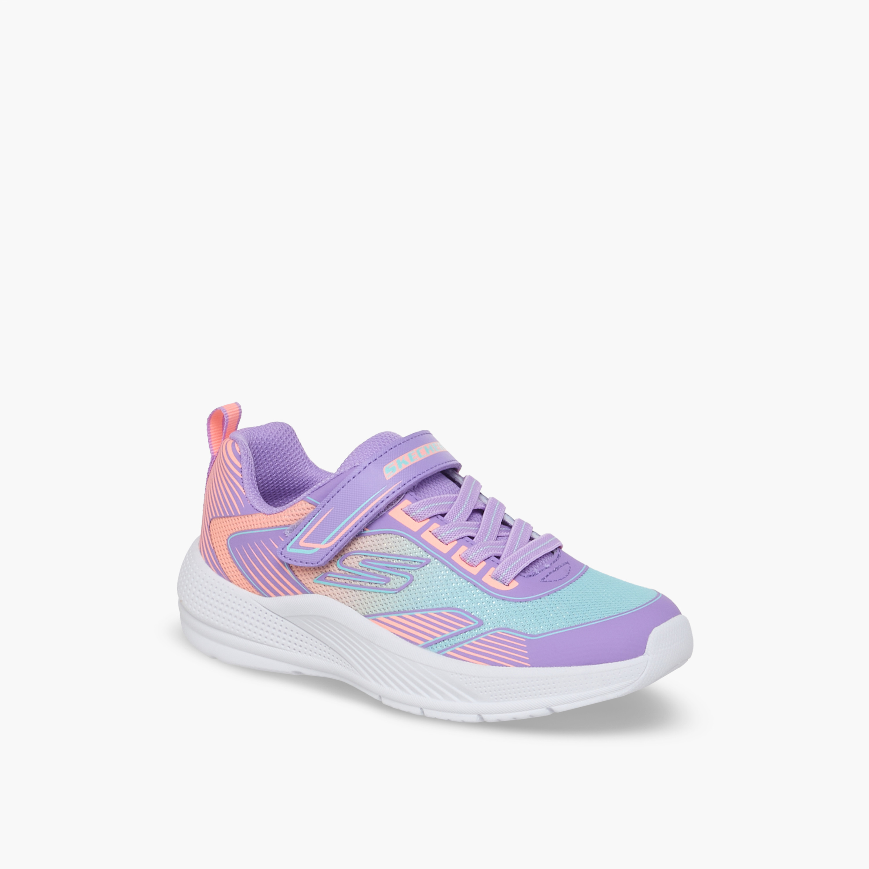 حذاء جري ميكروسبيك أدفانس بشريط لاصق للبنات من سكتشرز-girls-shoes-sports-image-7