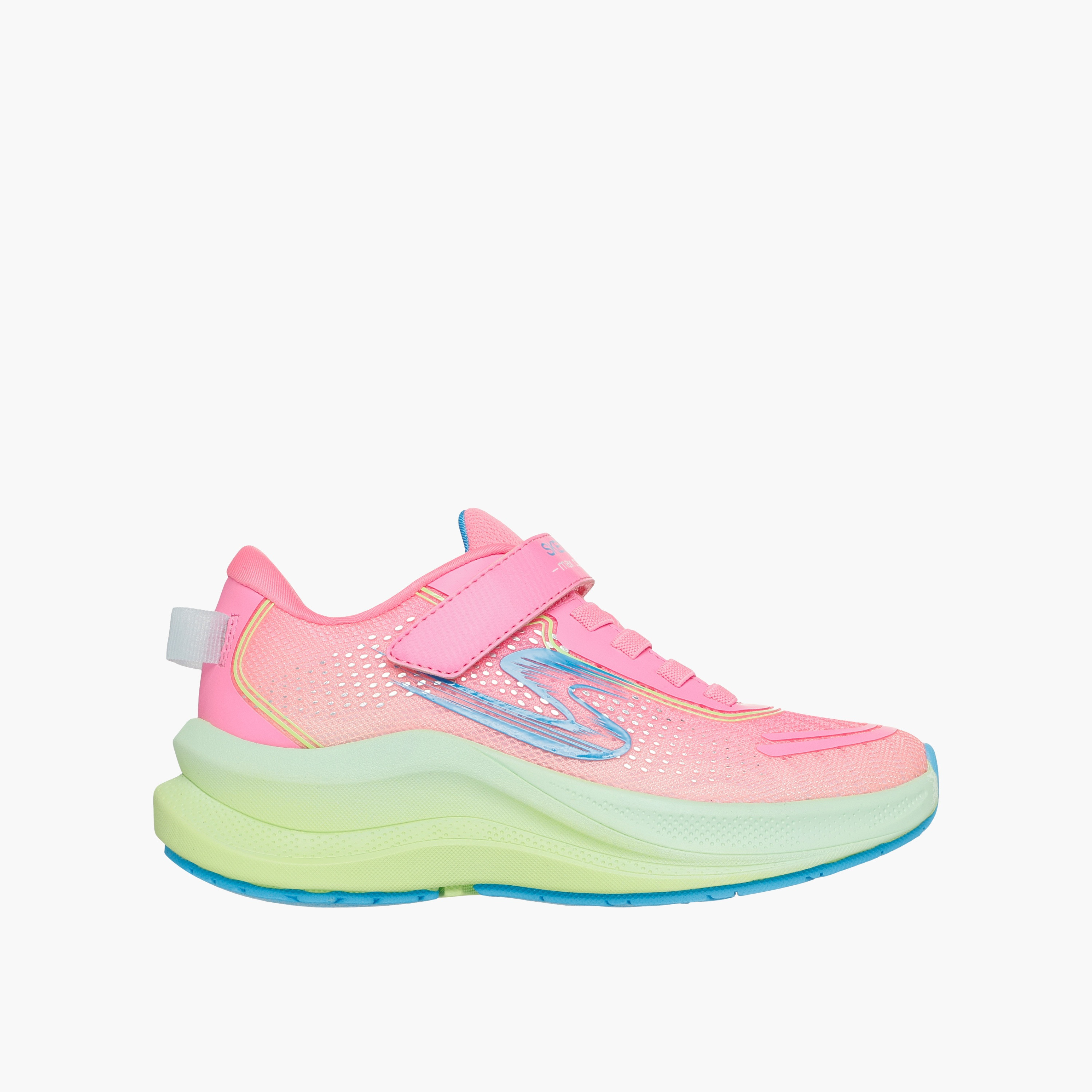 Skechers Girls MAX CUSHIONING ASCEND Hook & Loop Sports Shoes-girls-shoes-sneakers-image-1