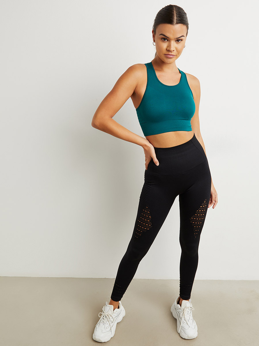 Styli Laser Cut Back Detail Sports Bra-women-clothing-sportswearandactivewear-sportsbras-image-3