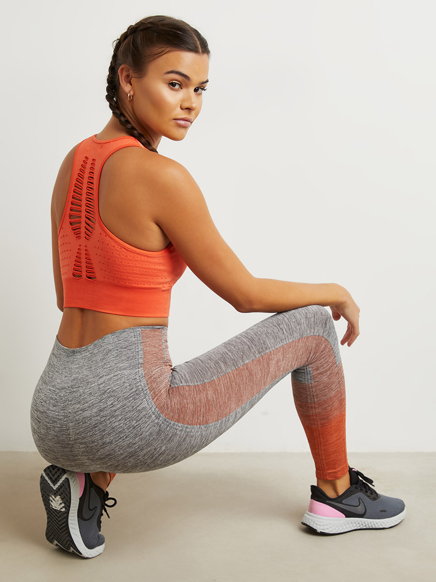 Styli Laser Cut Back Detail Sports Bra-women-clothing-sportswearandactivewear-sportsbras-image-1