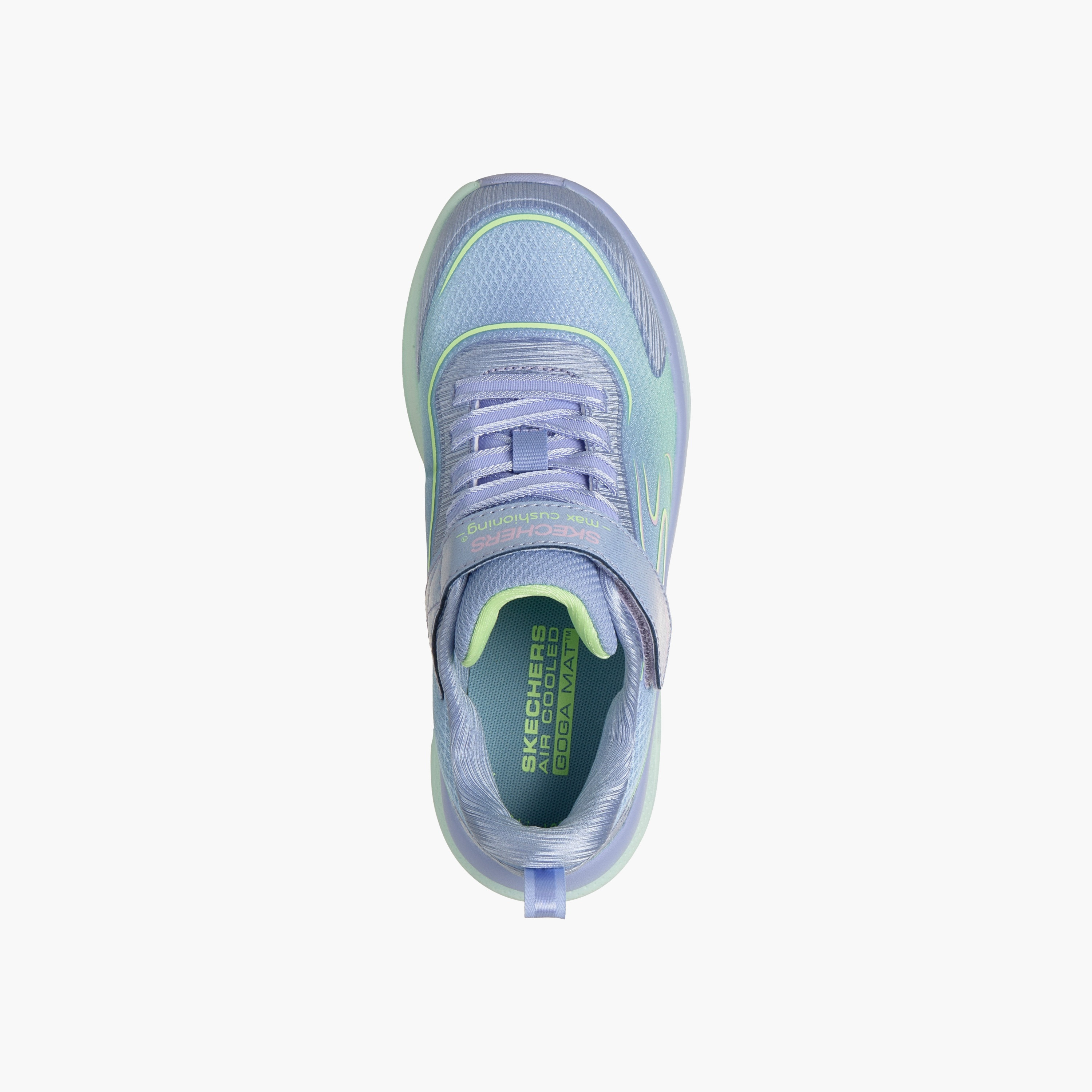 Skechers Girls MAX CUSHIONING ASCEND Hook & Loop Sports Shoes-girls-shoes-sneakers-image-2