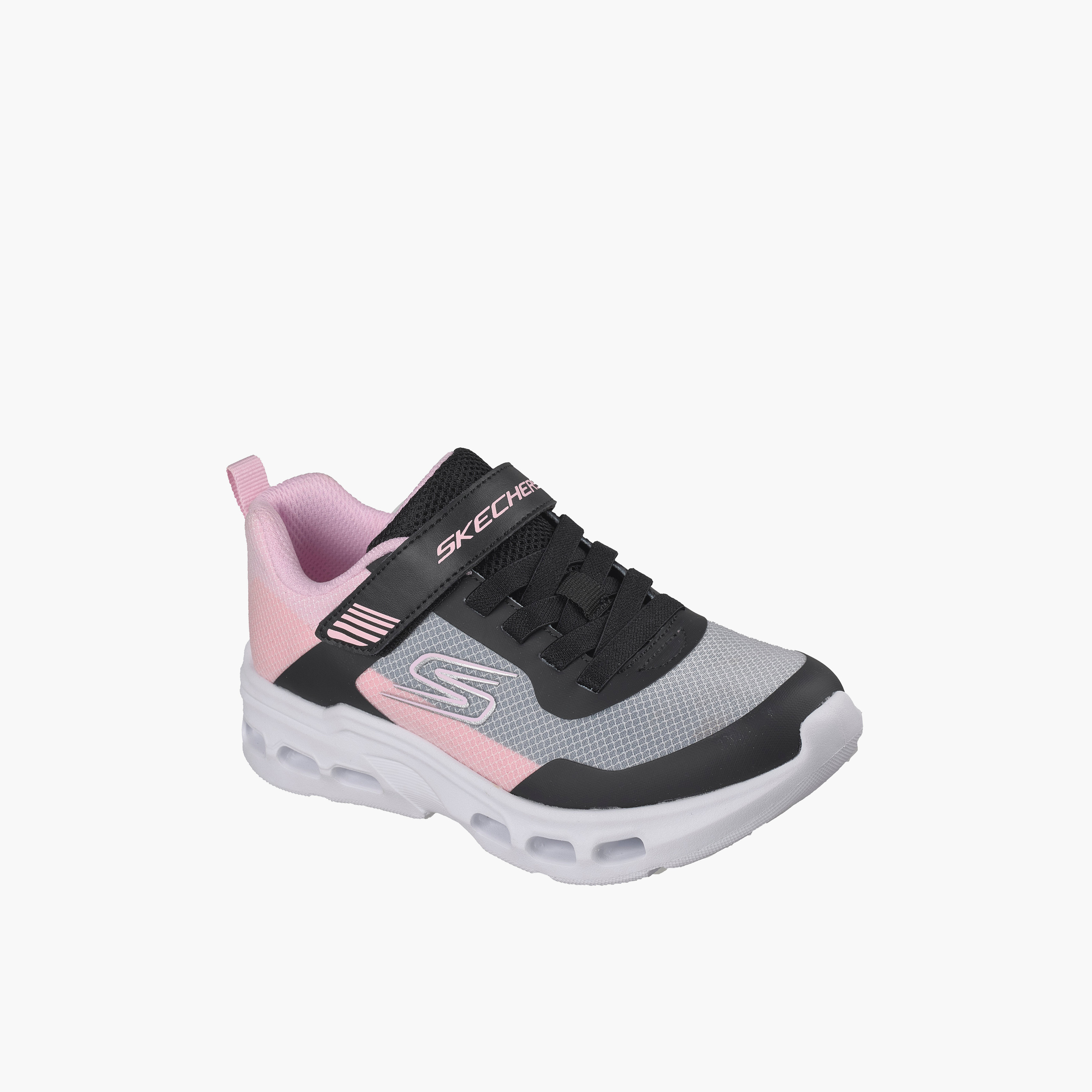 Skechers Girl's Glide-Step Aero Hook & Loop Sneakers-girls-shoes-sneakers-image-1
