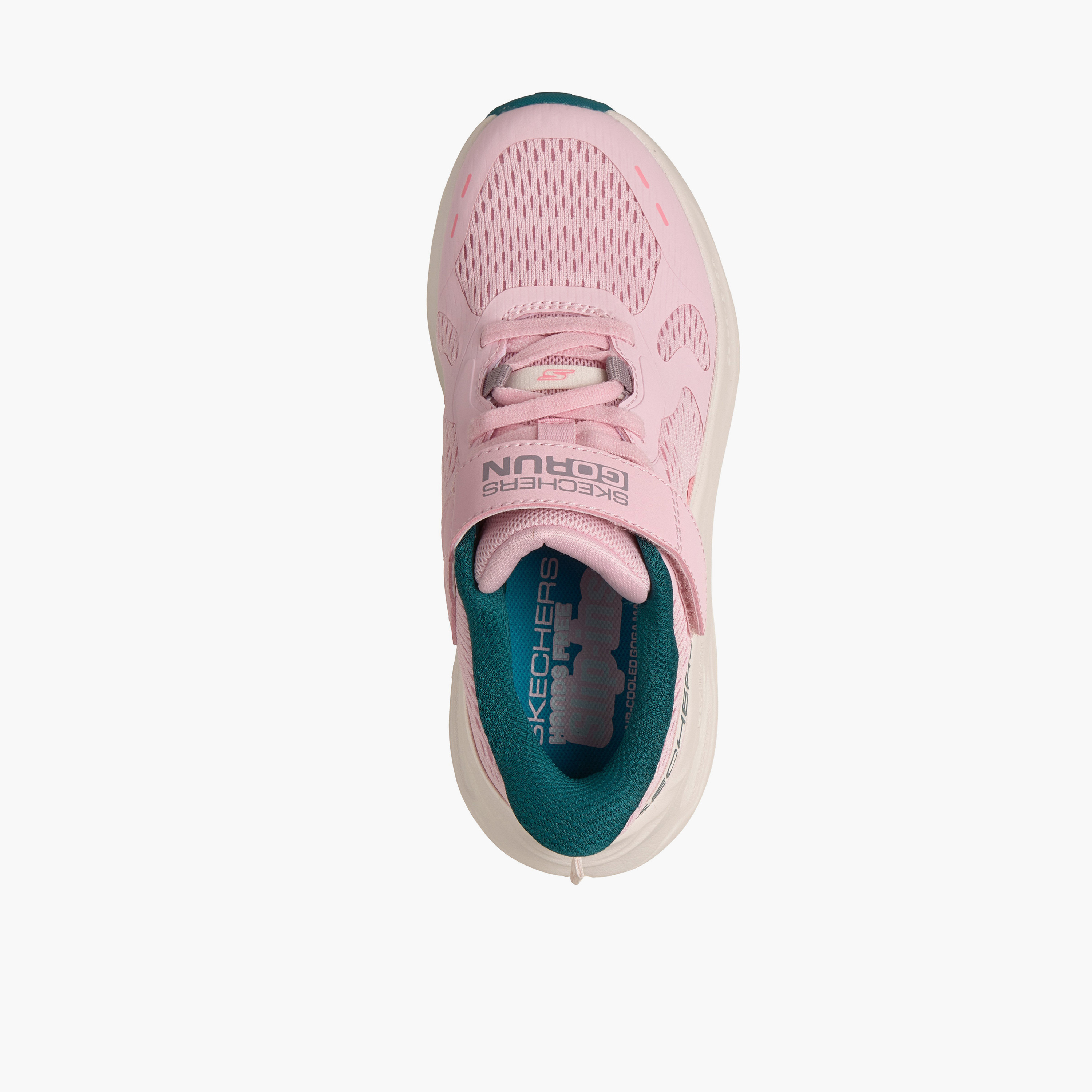Skechers Girls MAX CUSHIONING GLIDE-STEP Hook & Loop Sneakers-girls-shoes-sports-image-2