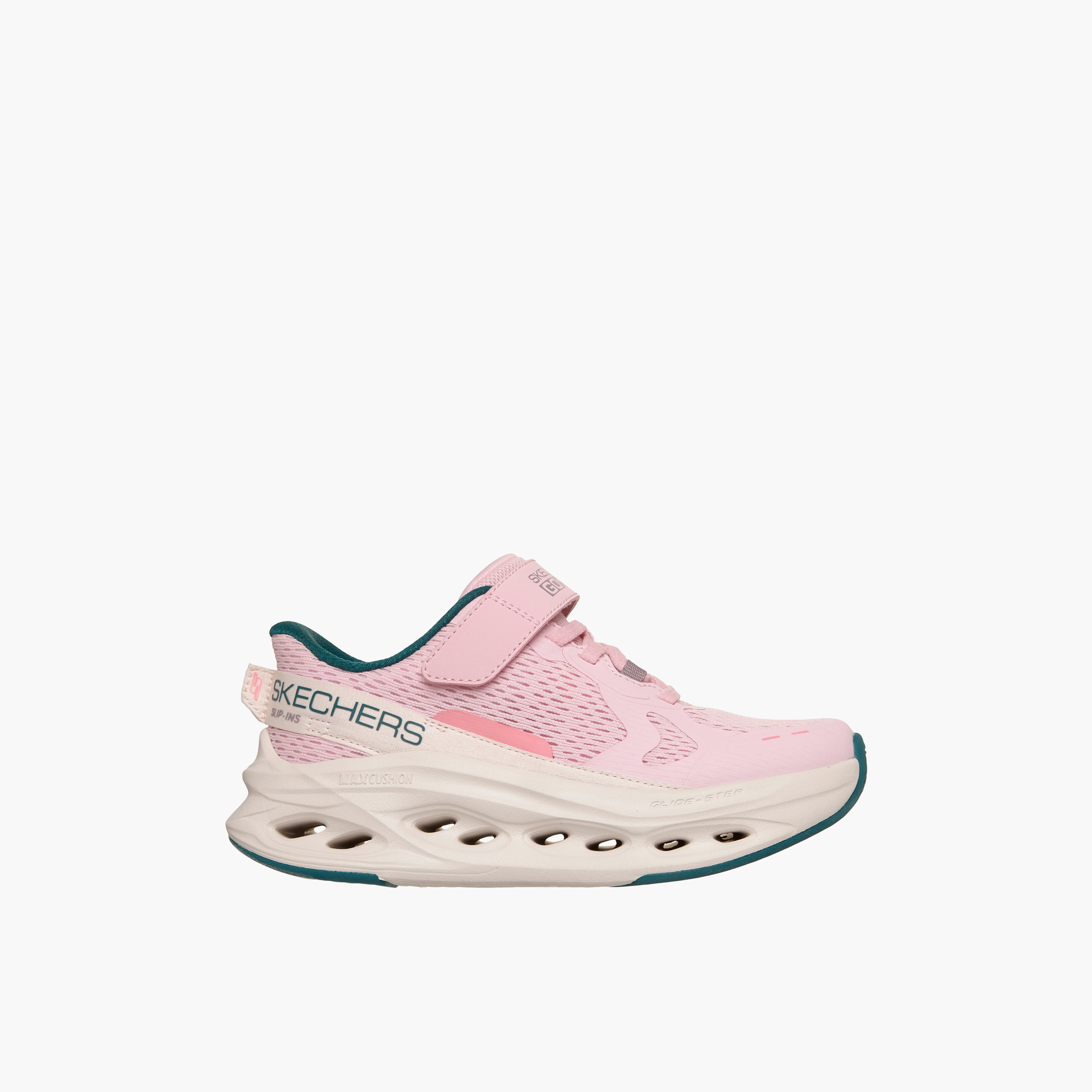 Skechers Girls MAX CUSHIONING GLIDE-STEP Hook & Loop Sneakers-girls-shoes-sports-image-3