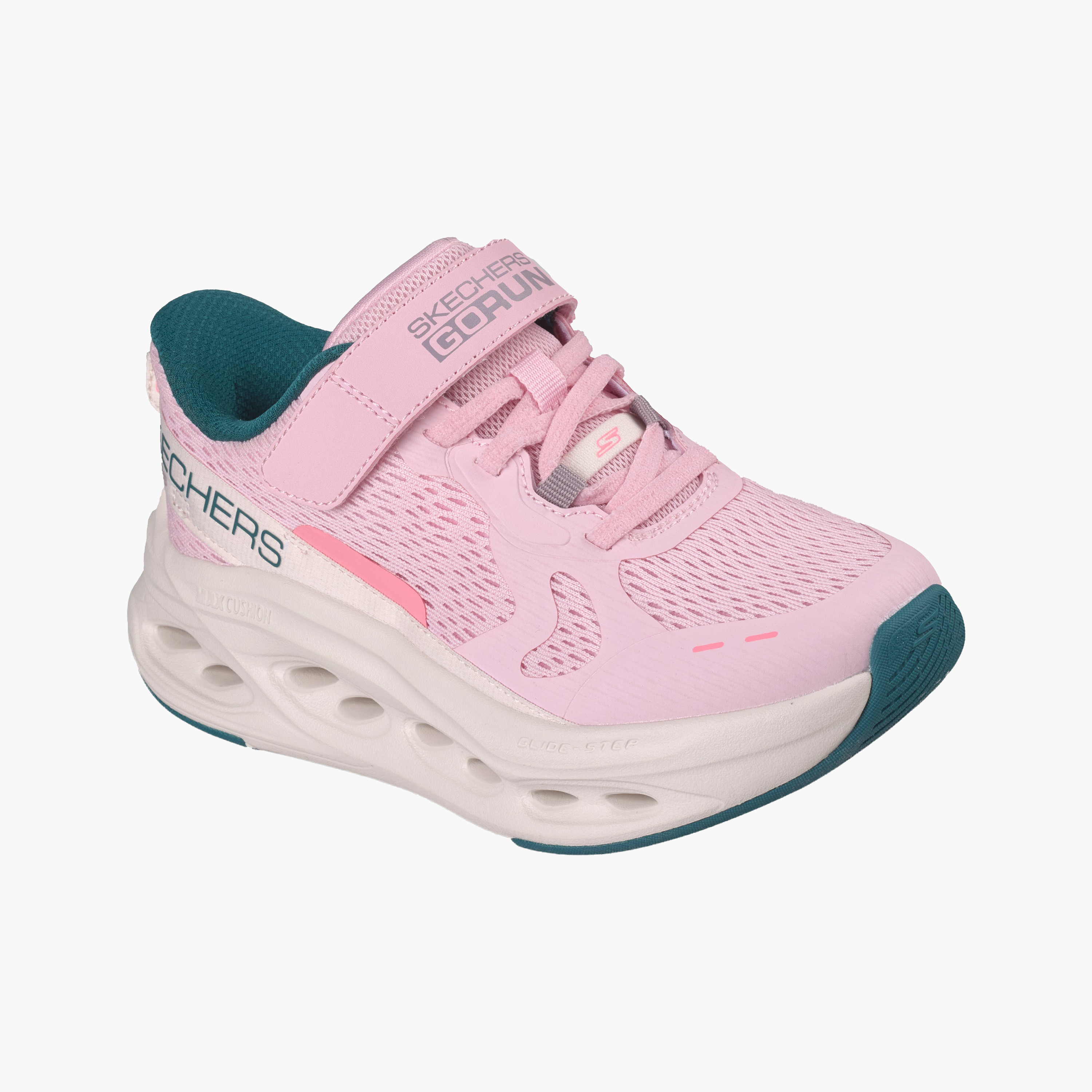 Skechers Girls MAX CUSHIONING GLIDE-STEP Hook & Loop Sports Shoes-girls-shoes-sneakers-image-5